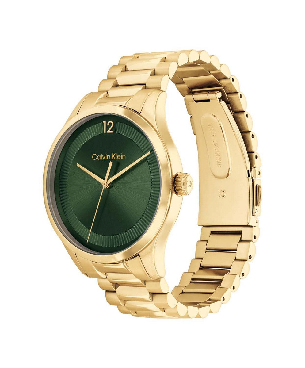 Calvin Klein Herenhorloge CK25200229 Goudkleurig 40 mm