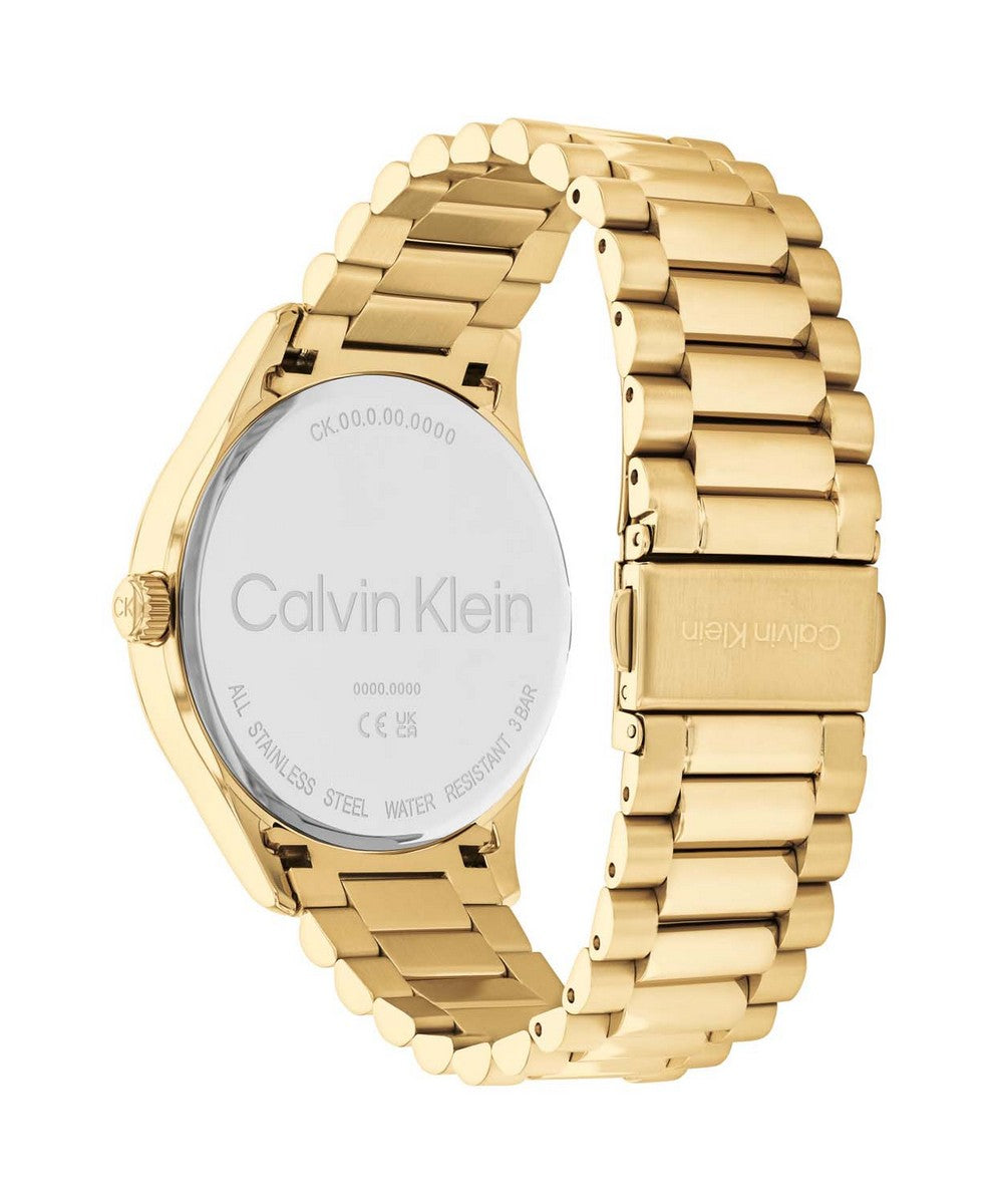 Calvin Klein Herenhorloge CK25200229 Goudkleurig 40 mm