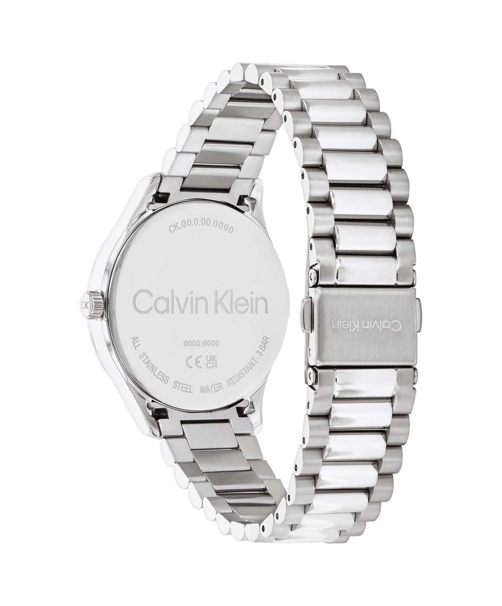 Calvin Klein Burst Dameshorloge CK25200230 Zilverkleurig 35 mm