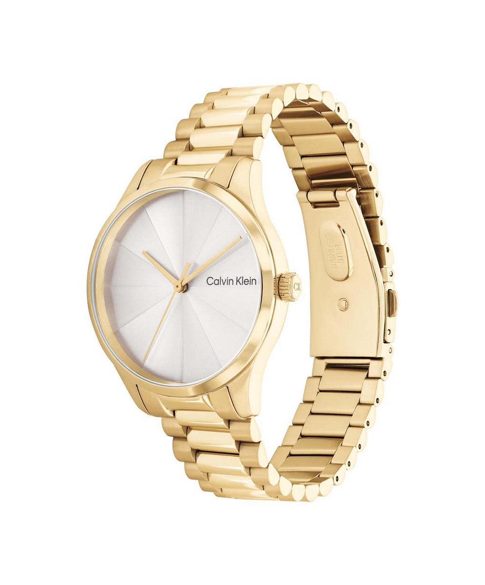 Calvin Klein Dameshorloge CK25200232 Goudkleurig 35 mm
