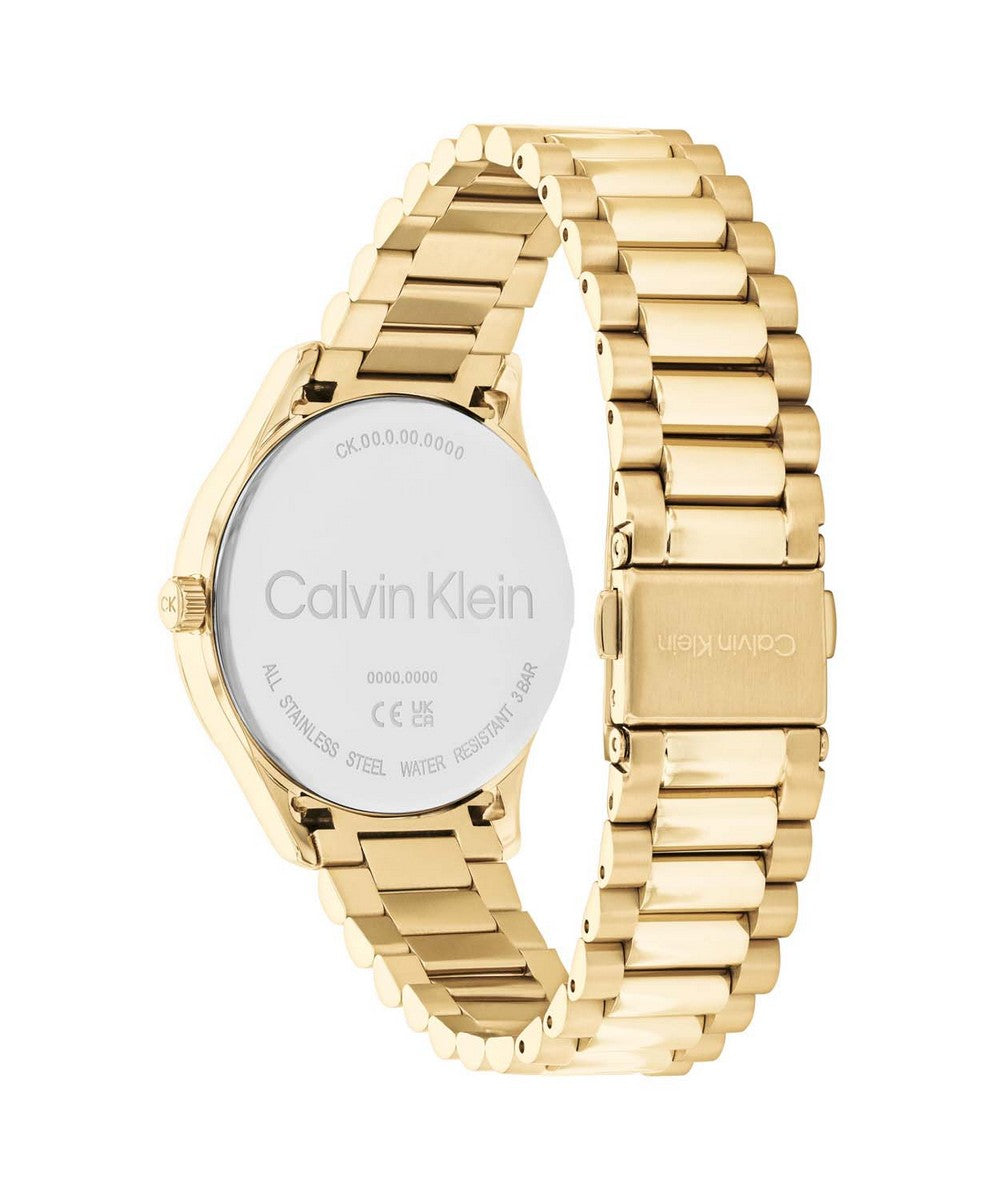 Calvin Klein Dameshorloge CK25200232 Goudkleurig 35 mm