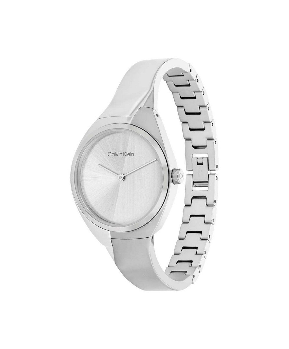 Calvin Klein Charming Dameshorloge CK25200234 Zilverkleurig 30 mm