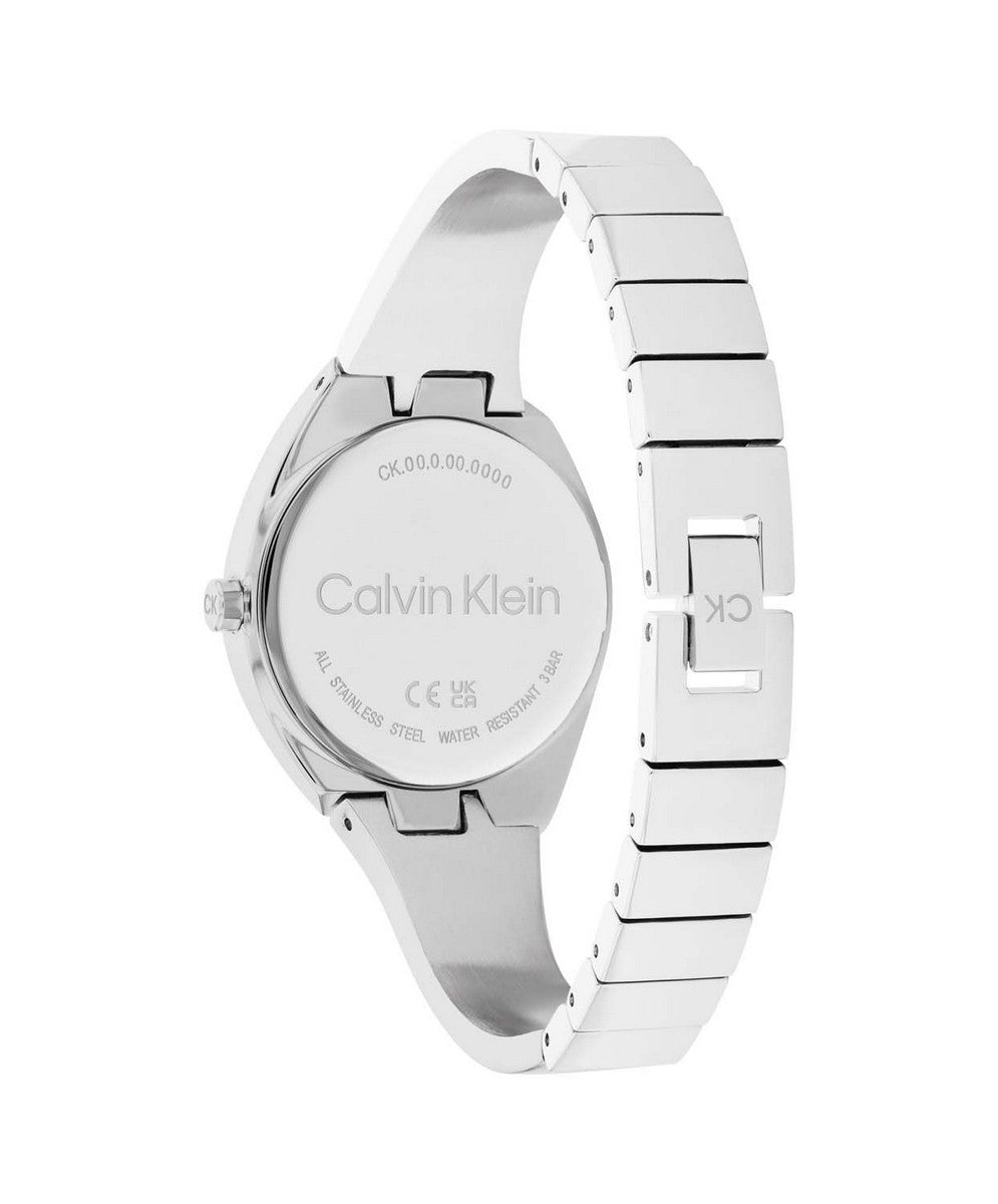 Calvin Klein Charming Dameshorloge CK25200234 Zilverkleurig 30 mm