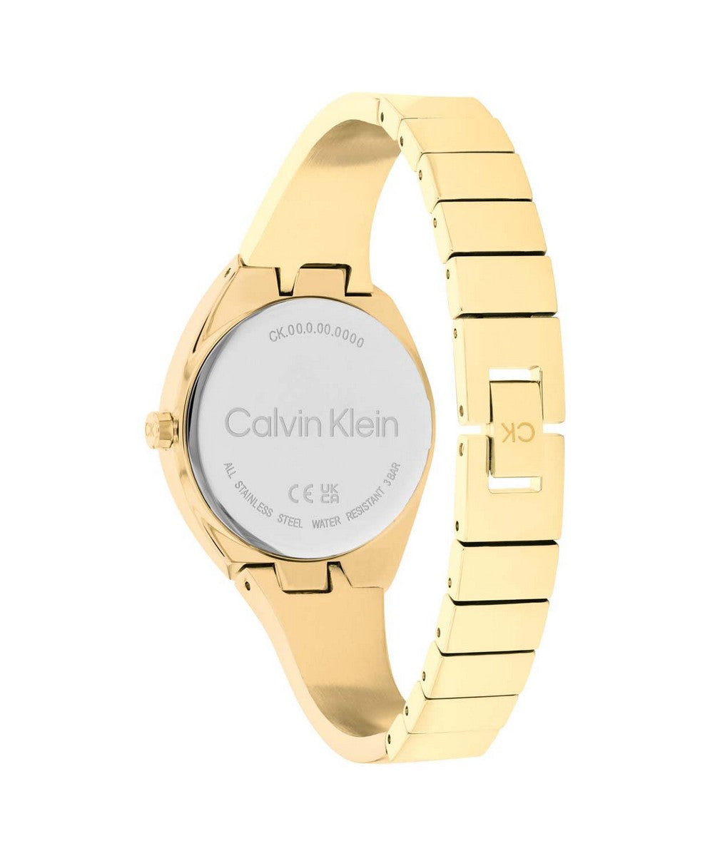 Calvin Klein Charming Dameshorloge CK25200235 Goudkleurig 30 mm