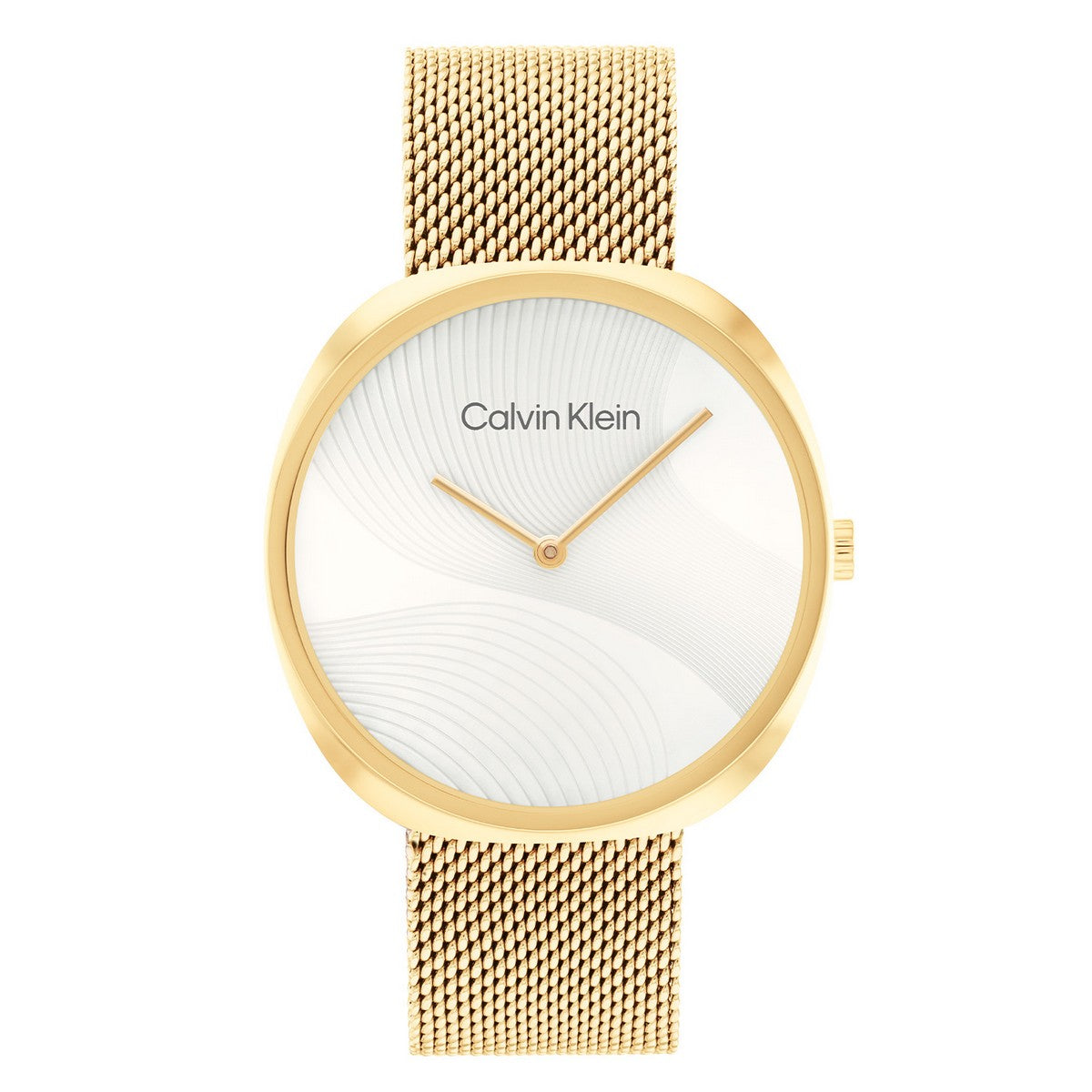Calvin Klein Sculpt Dameshorloge CK25200246 Goudkleurig 37 mm