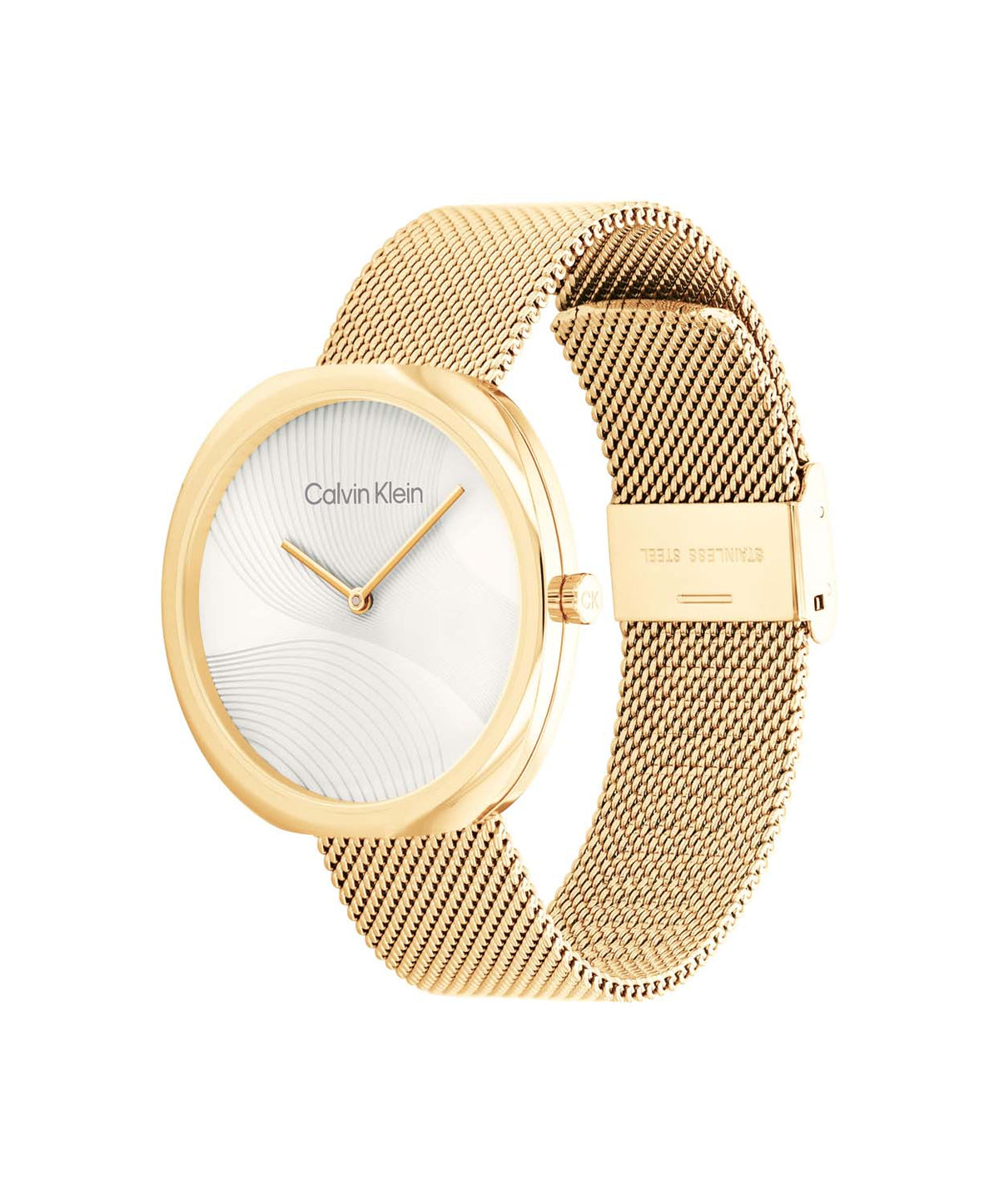 Calvin Klein Dames Horloge CK25200246 37 mm Goudkleurig