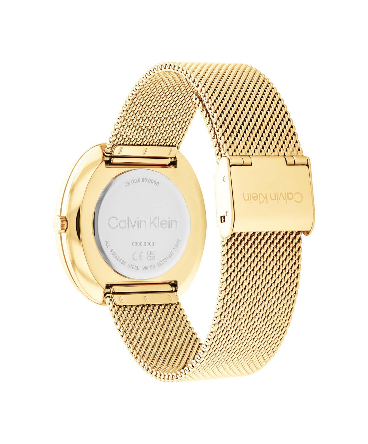 Calvin Klein Dames Horloge CK25200246 37 mm Goudkleurig