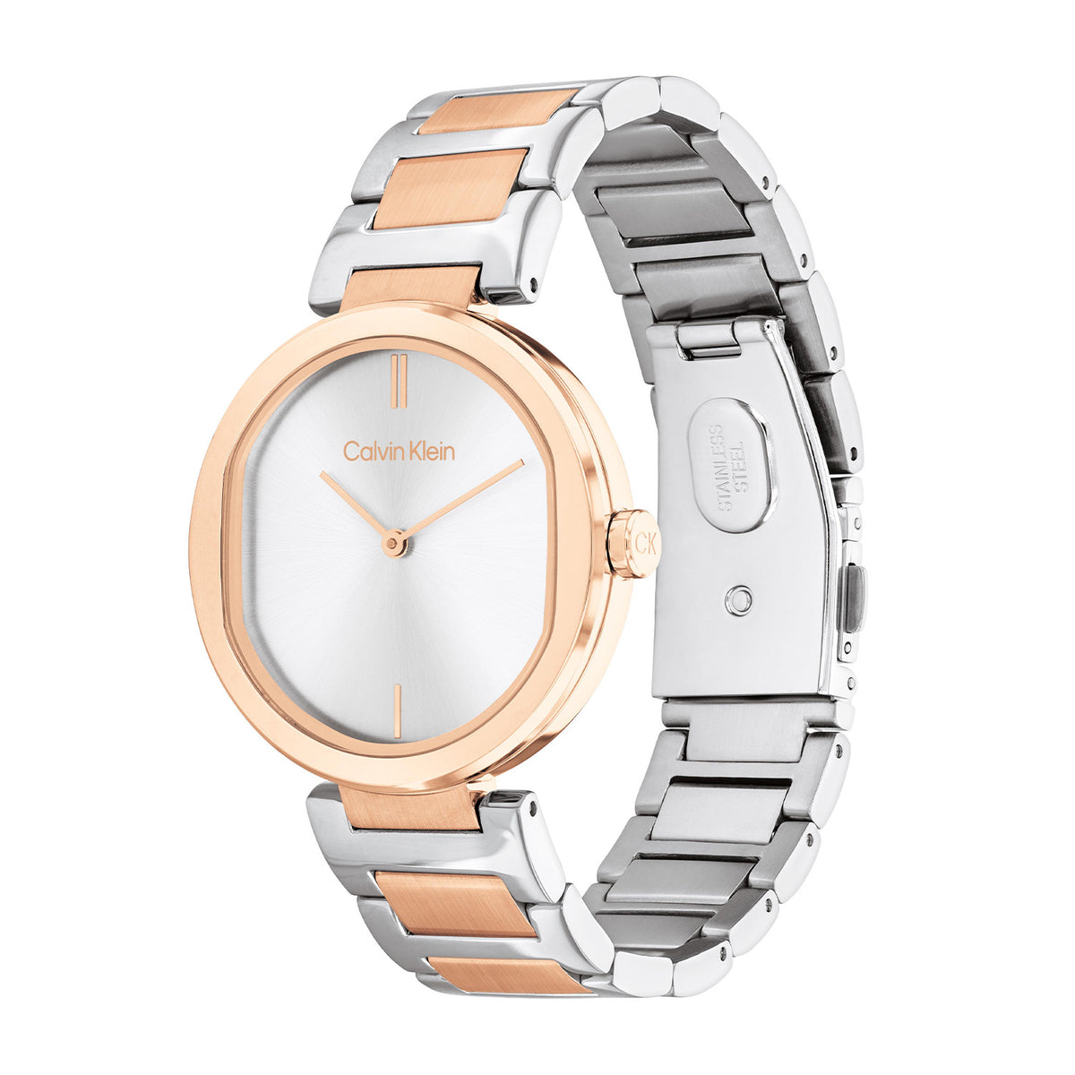 Calvin Klein Dames Horloge CK25200251 36 mm Zilverkleurig