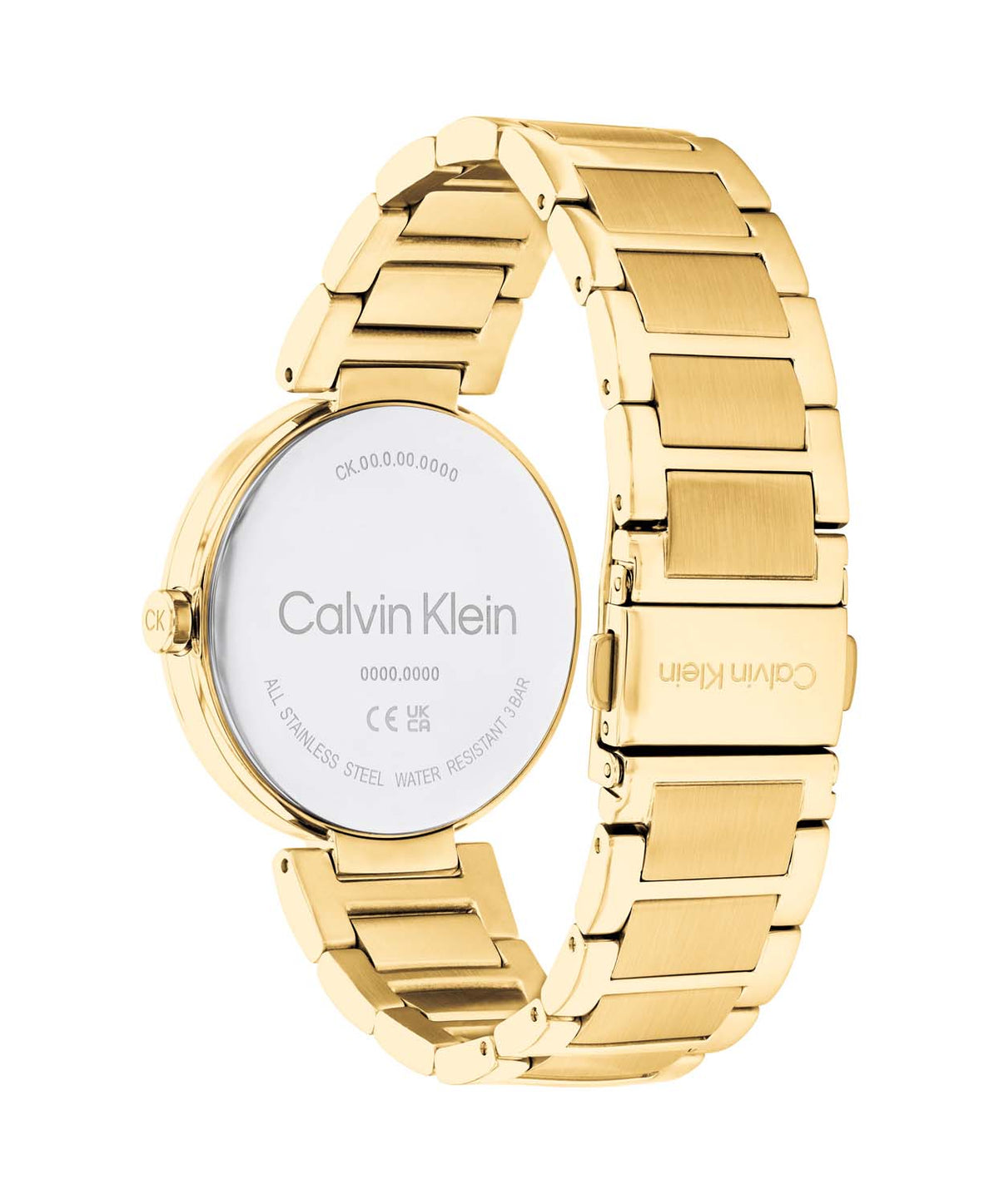 Calvin Klein Dames Horloge CK25200252 36 mm Goudkleurig
