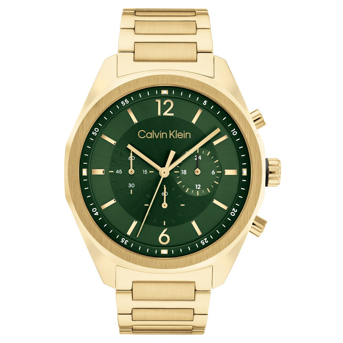 Calvin Klein Herenhorloge CK25200266 Goudkleurig 45 mm