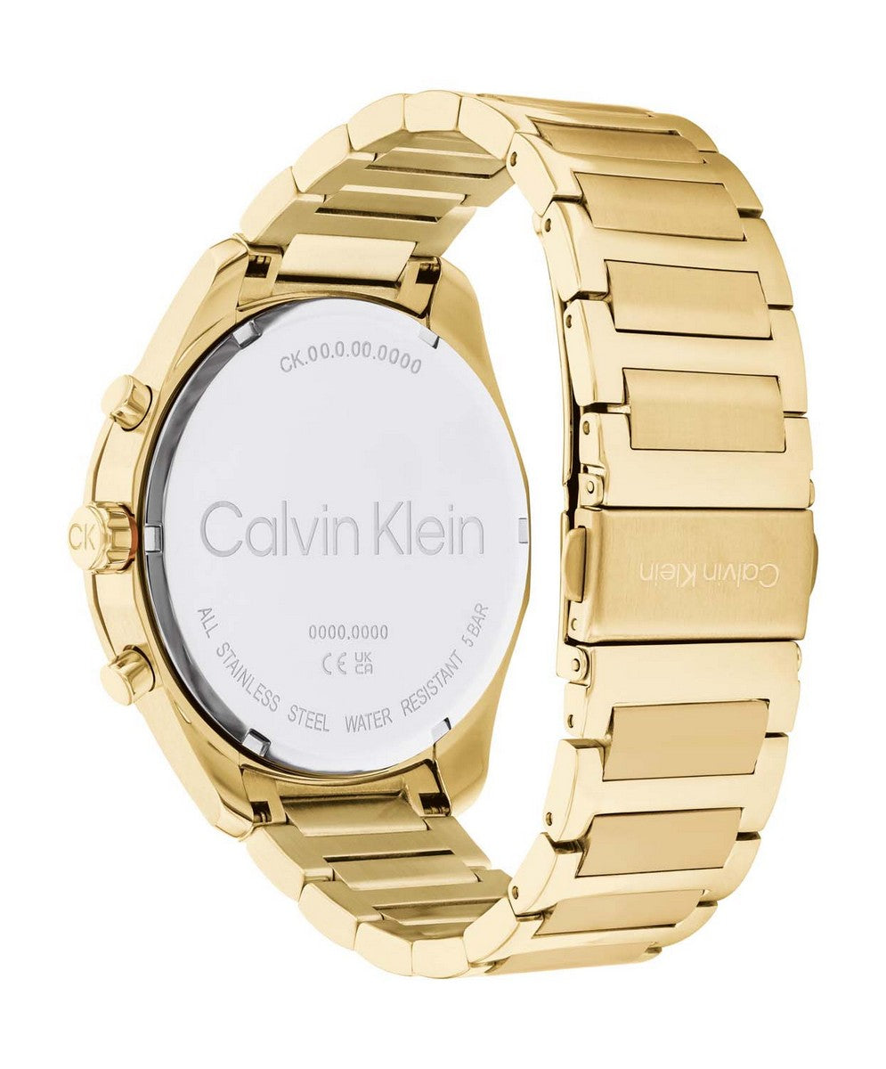 Calvin Klein Herenhorloge CK25200266 Goudkleurig 45 mm