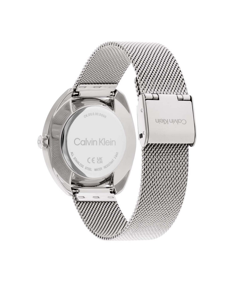 Calvin Klein Adorn Dameshorloge CK25200269 Zilverkleurig 34 mm