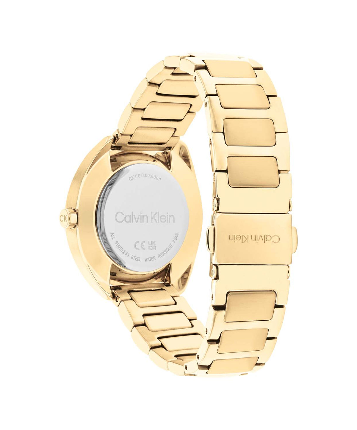 Calvin Klein Dames Horloge CK25200276 34 mm Goudkleurig