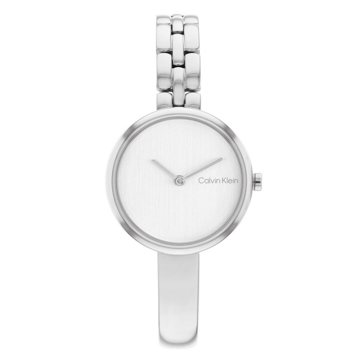 Calvin Klein Bangled Dameshorloge CK25200278 Zilverkleurig 28 mm
