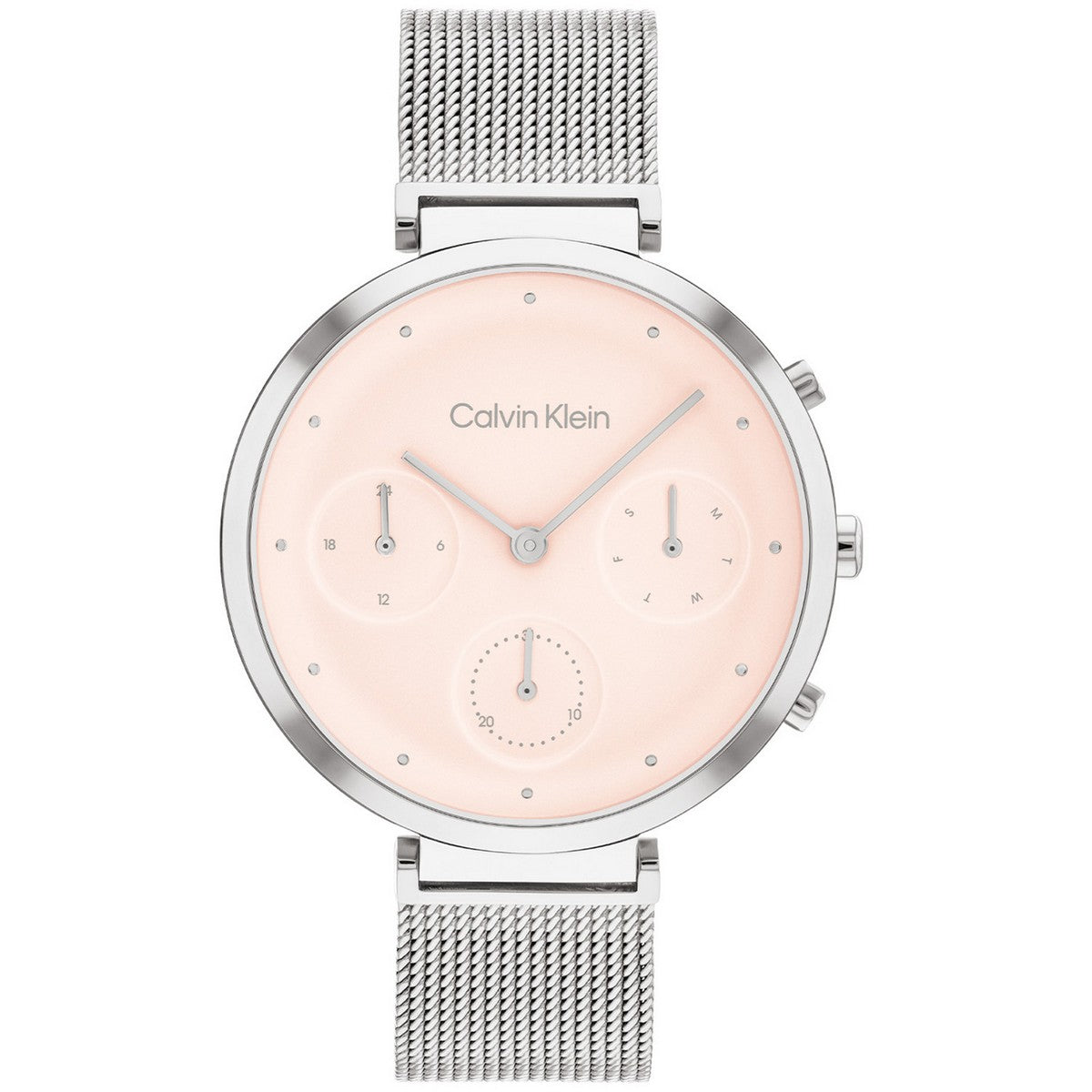 Calvin Klein MINIMALISTIC T-BAR Dameshorloge CK25200286 Zilverkleurig 36 mm