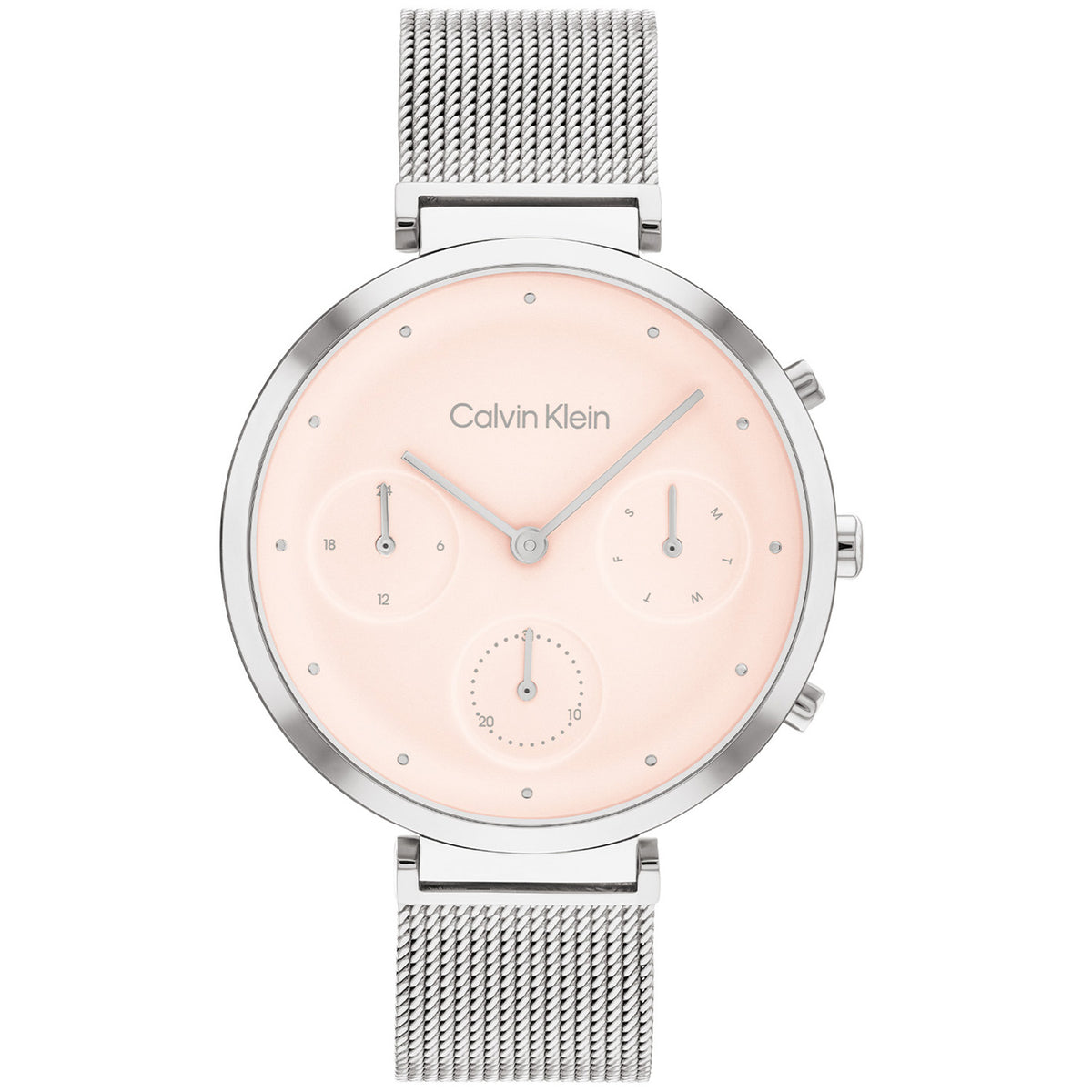 Calvin Klein Dames Horloge CK25200286 36 mm Zilverkleurig