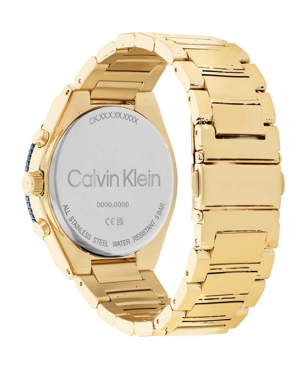 Calvin Klein Herenhorloge CK25200302 Goudkleurig 45 mm