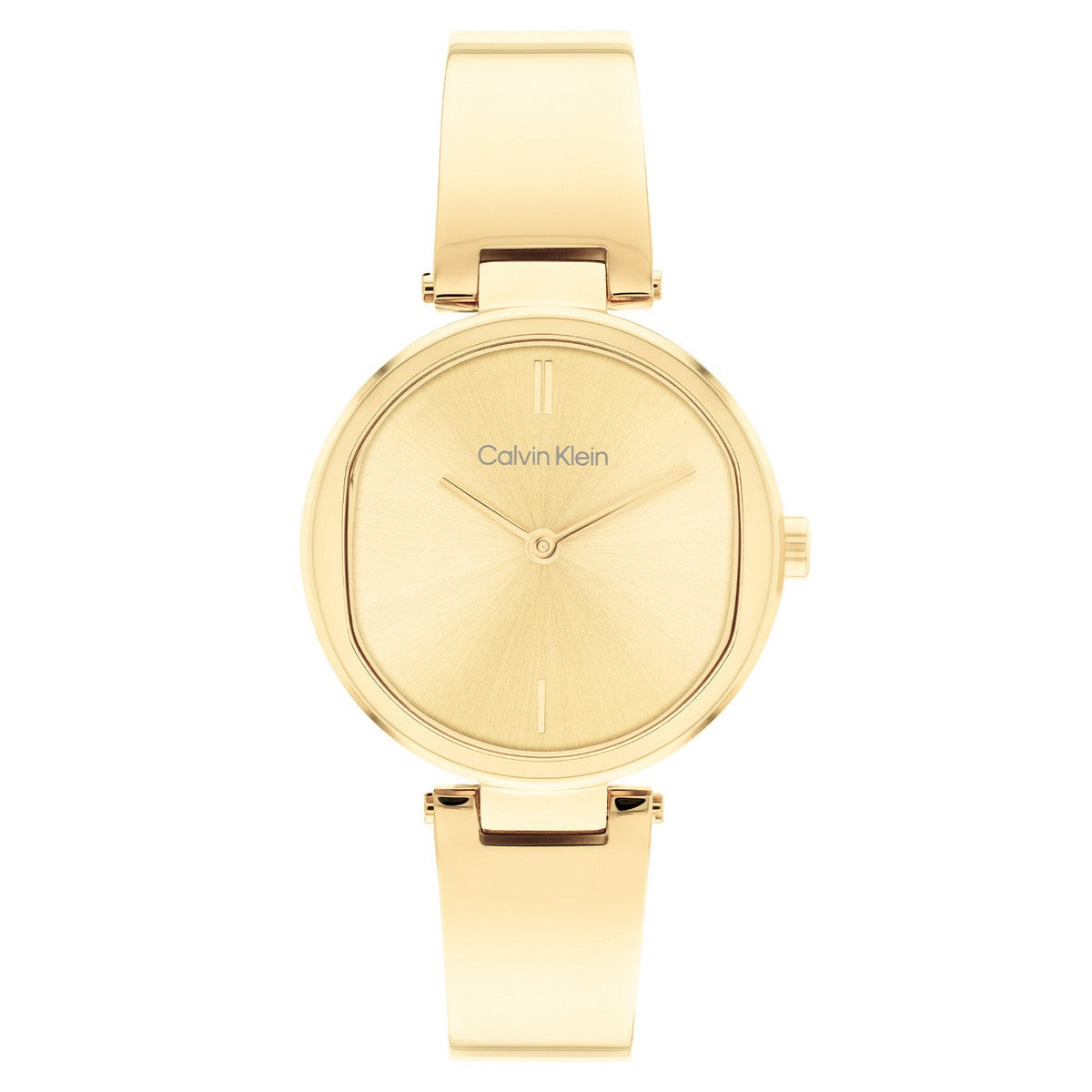 Calvin Klein Elevated Dameshorloge CK25200309 Goudkleurig 30 mm