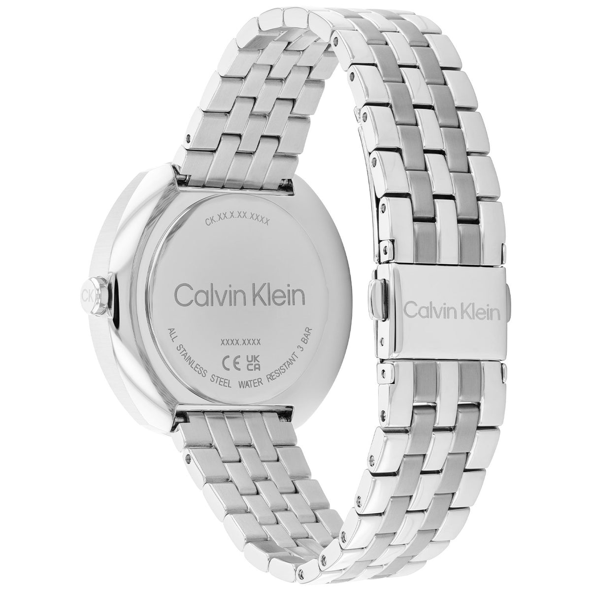 Calvin Klein Dames Horloge CK25200335 38 mm Zilverkleurig