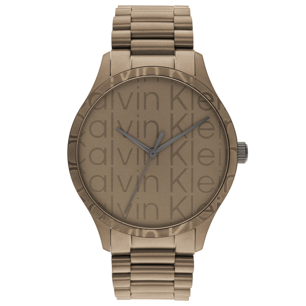Calvin Klein Iconic Herenhorloge CK25200343 Bruin 42 mm