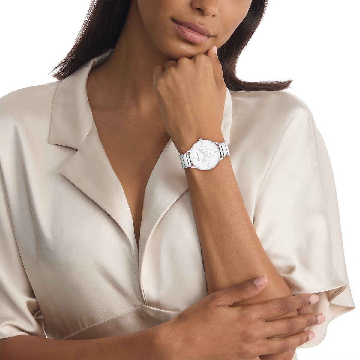 Calvin Klein Dameshorloge CK25200373 Zilverkleurig 38 mm