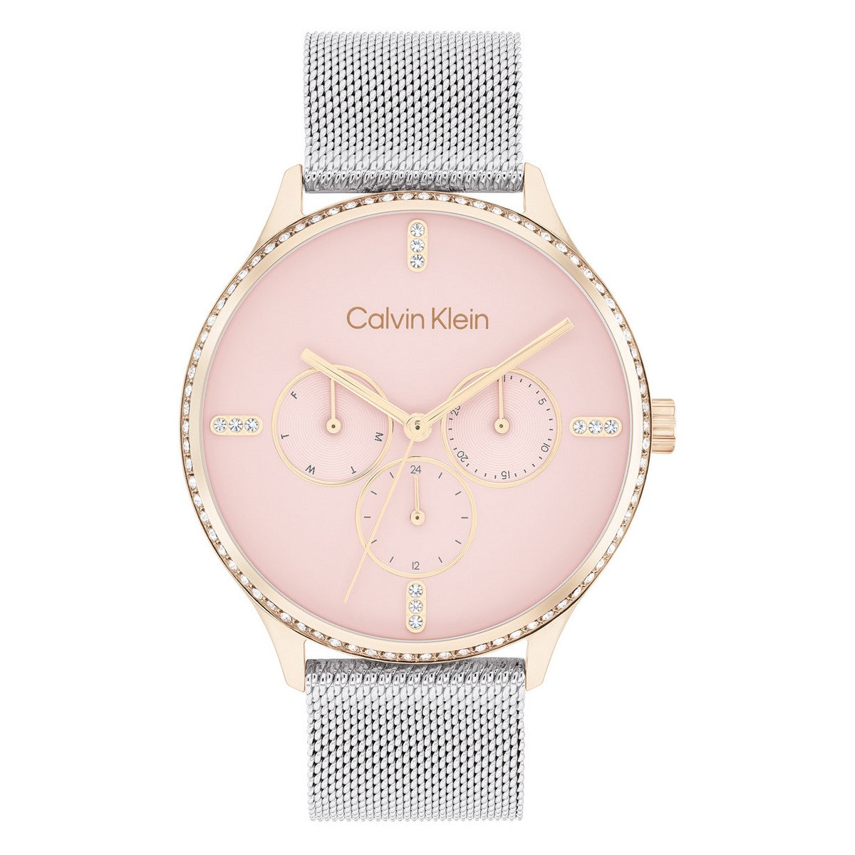 Calvin Klein Dress Dameshorloge CK25200374 Zilverkleurig 38 mm