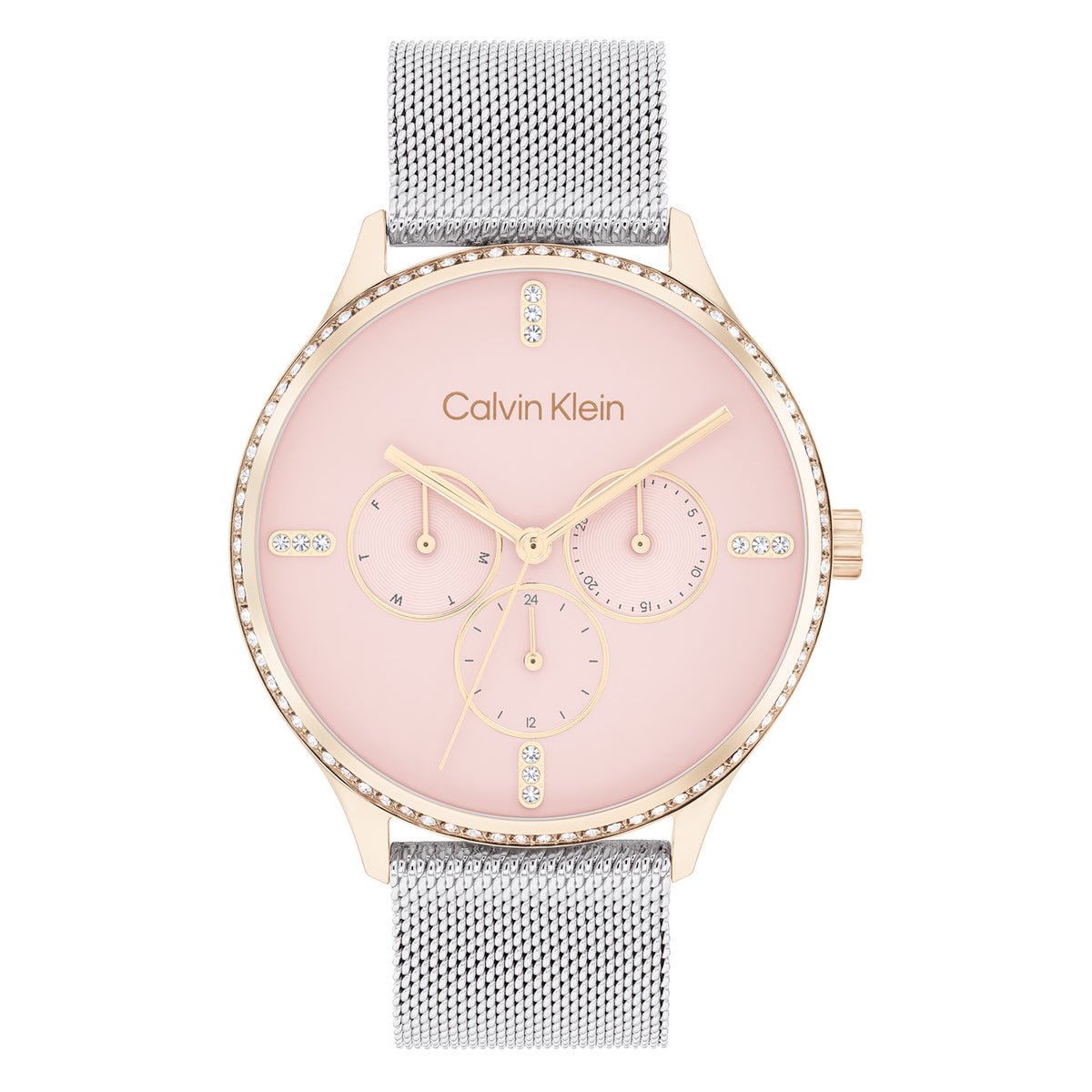 Calvin Klein Dames Horloge CK25200374 38 mm Zilverkleurig