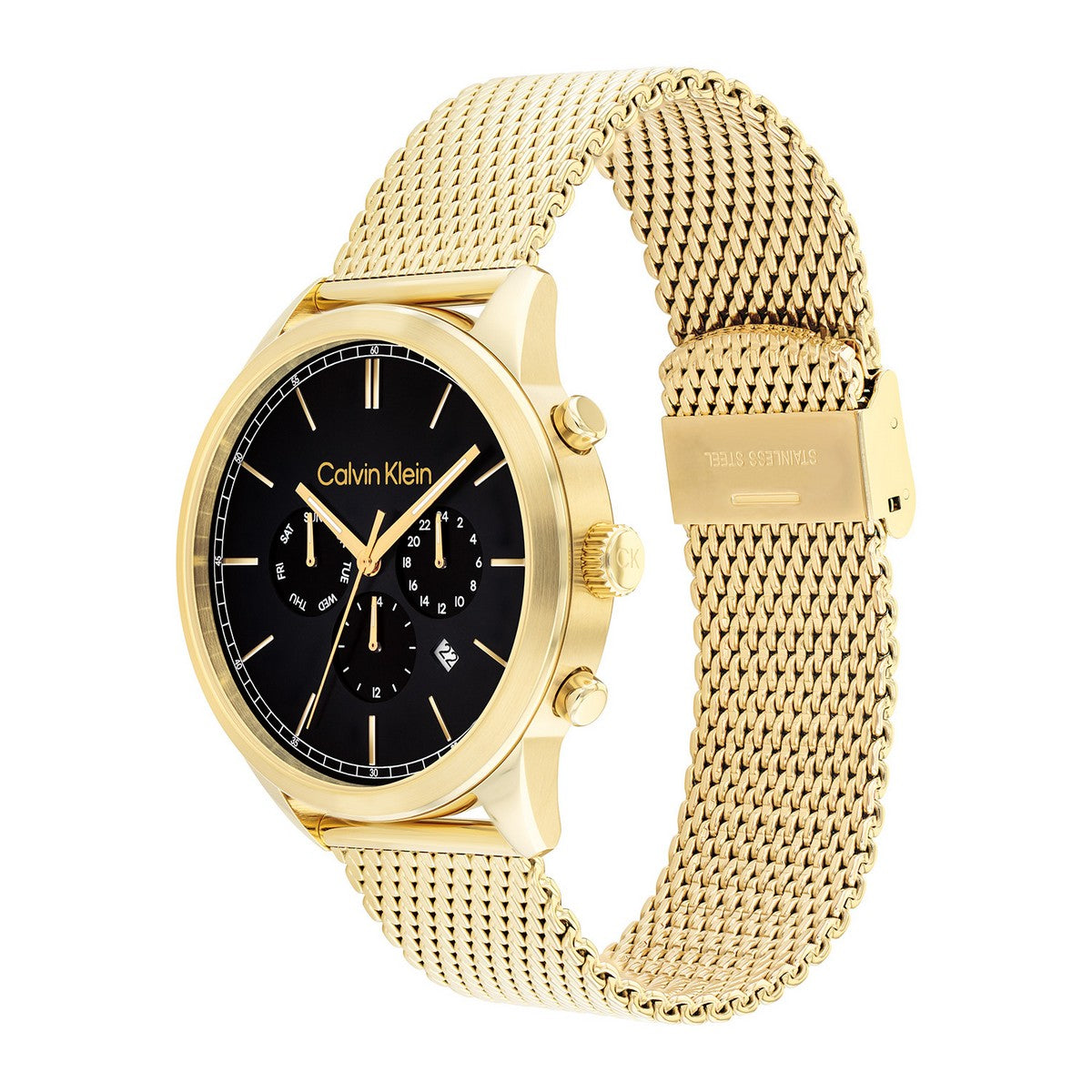 Calvin Klein Herenhorloge CK25200375 Goudkleurig 44 mm