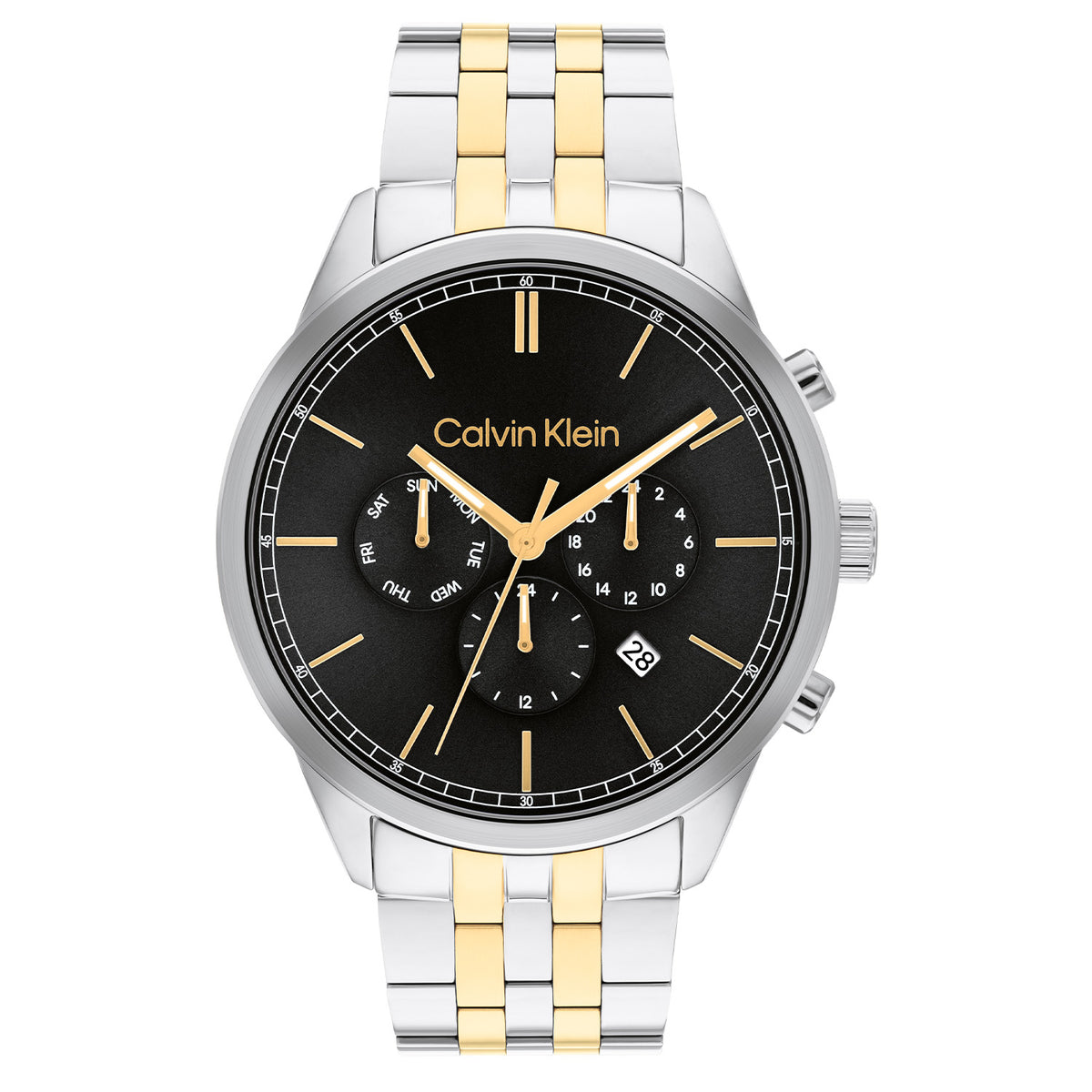 Calvin Klein Heren Horloge CK25200380 44 mm Rosékleurig