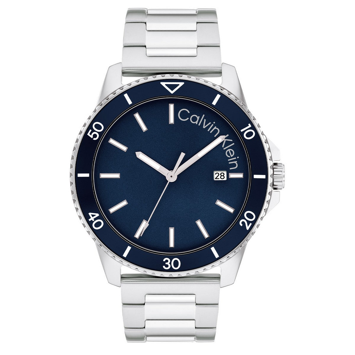 Calvin Klein Herenhorloge CK25200385 Zilverkleurig 44 mm