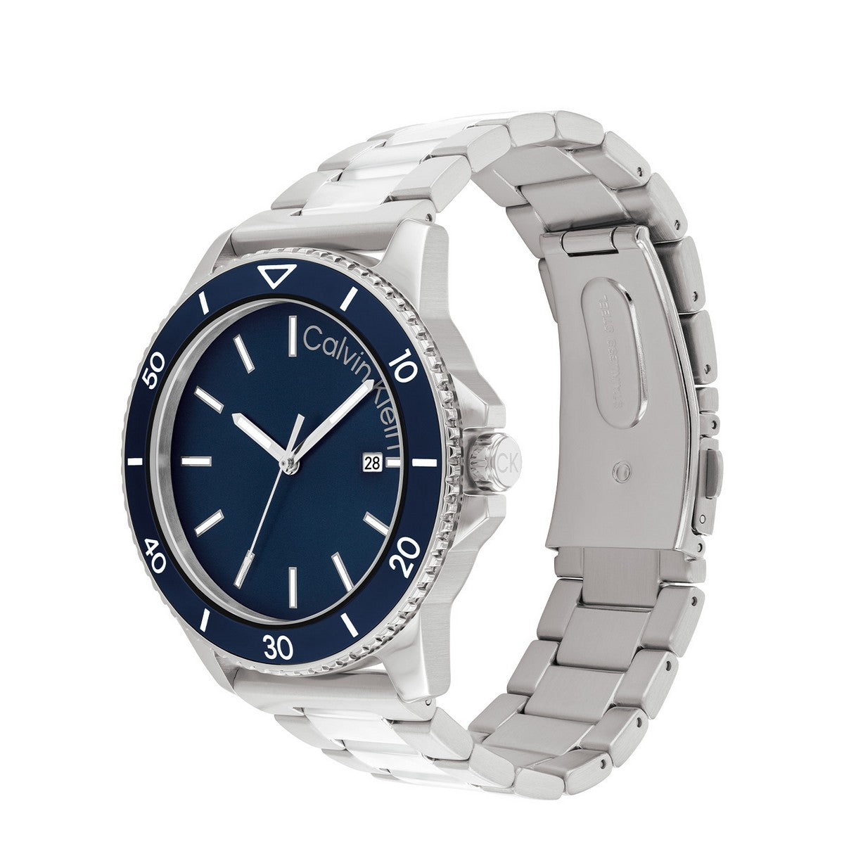 Calvin Klein Herenhorloge CK25200385 Zilverkleurig 44 mm