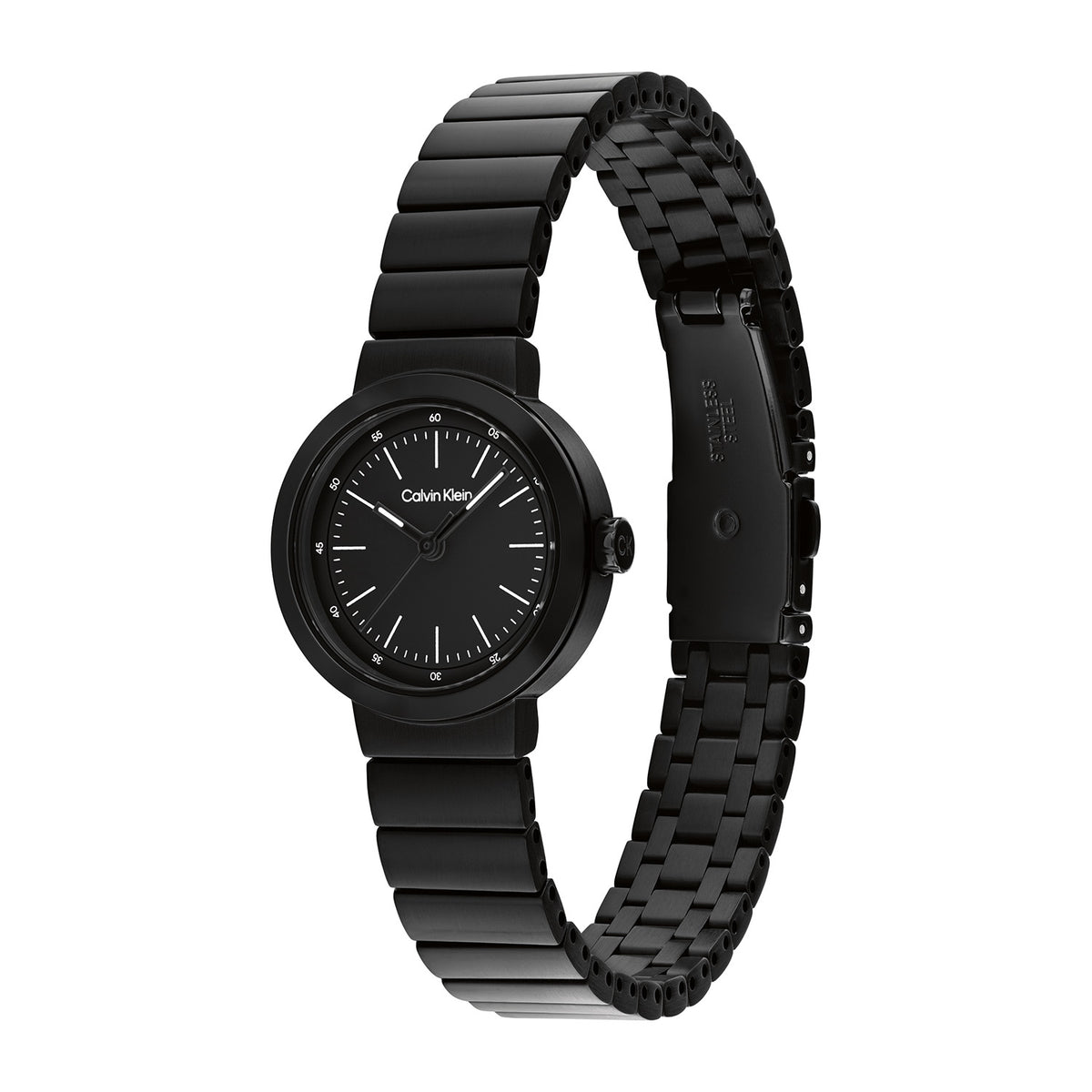 Calvin Klein Dames Horloge CK25200407 25 mm Zwart