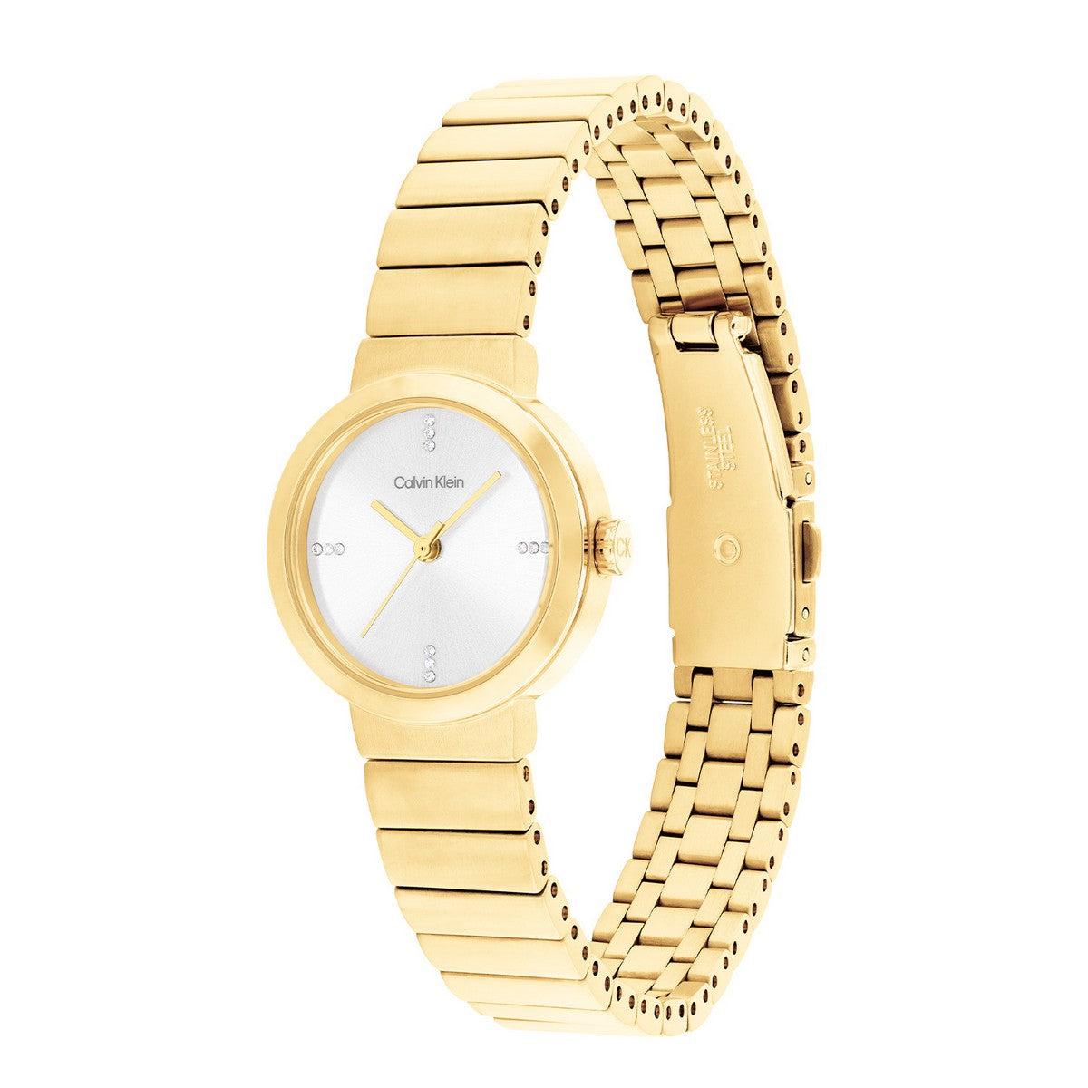 Calvin Klein Dameshorloge CK25200416 Goudkleurig 25 mm
