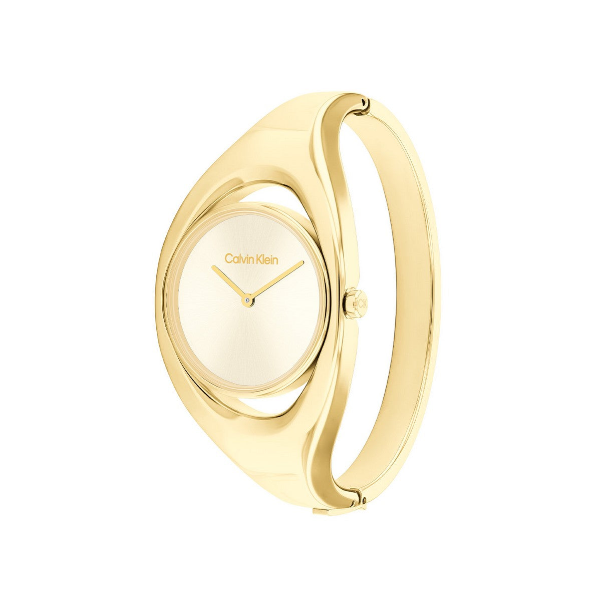 Calvin Klein Elated Dameshorloge CK25200422 Goudkleurig 30 mm