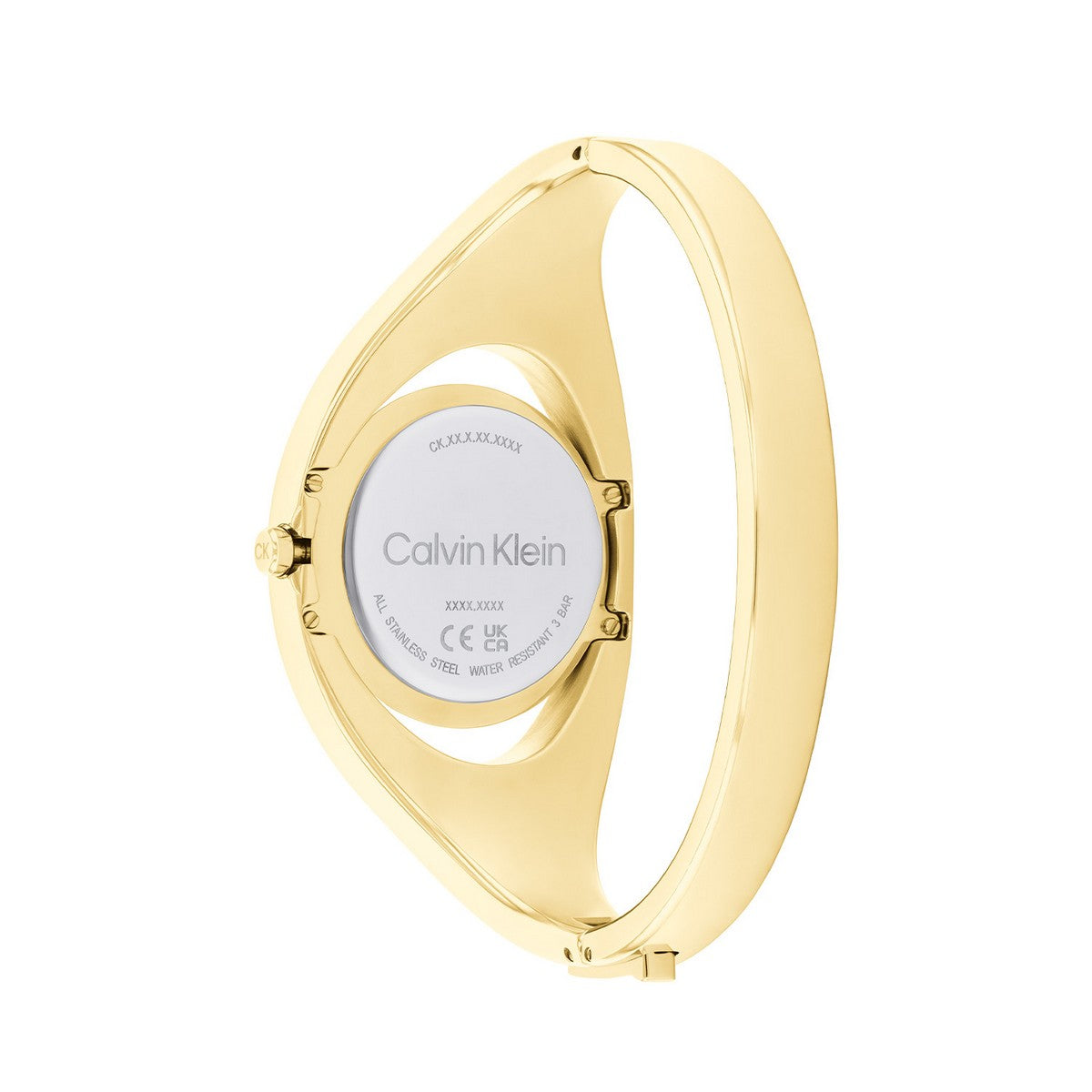 Calvin Klein Elated Dameshorloge CK25200422 Goudkleurig 30 mm