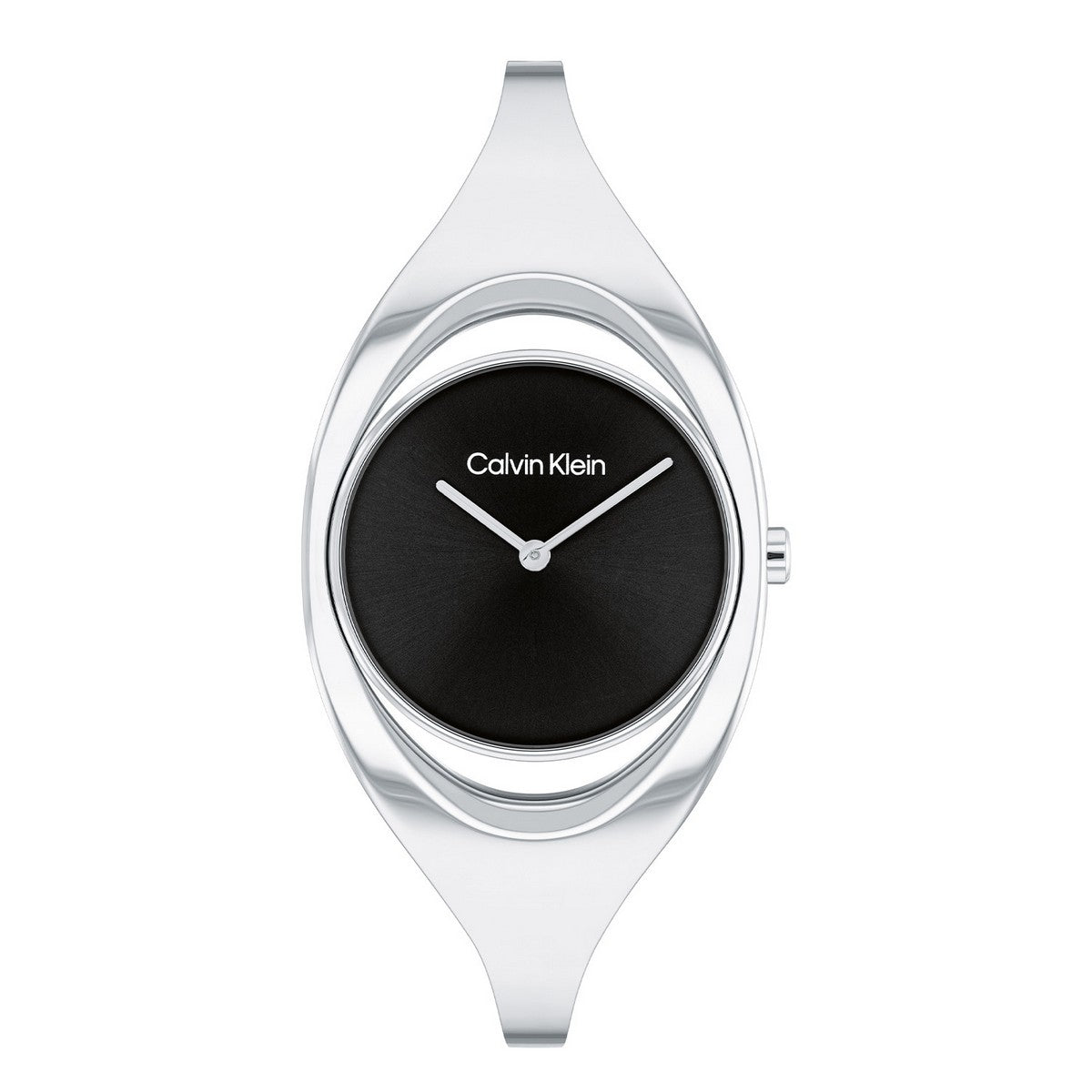Calvin Klein Elated Dameshorloge CK25200423 Zilverkleurig 30 mm