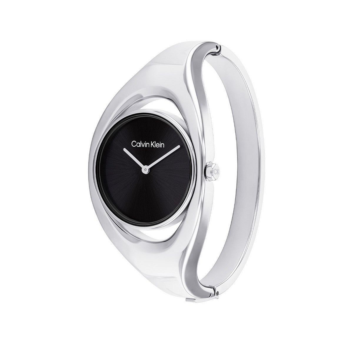 Calvin Klein Elated Dameshorloge CK25200423 Zilverkleurig 30 mm