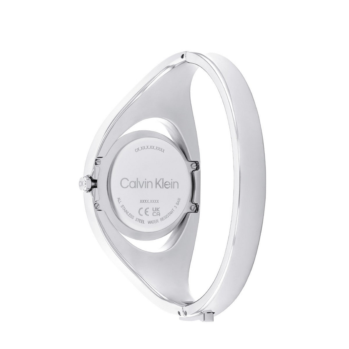 Calvin Klein Elated Dameshorloge CK25200423 Zilverkleurig 30 mm