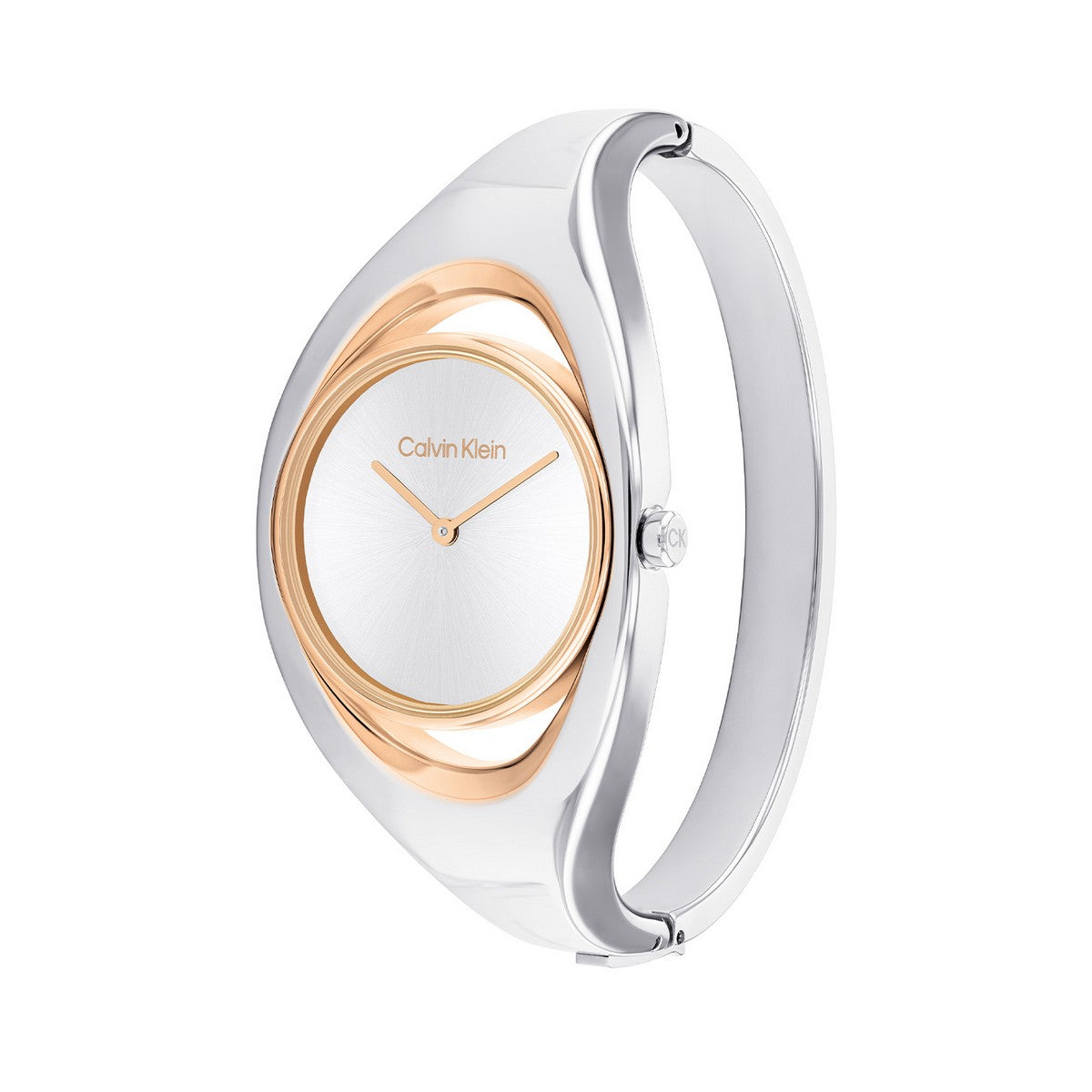 Calvin Klein Elated Dameshorloge CK25200424 Zilverkleurig 30 mm
