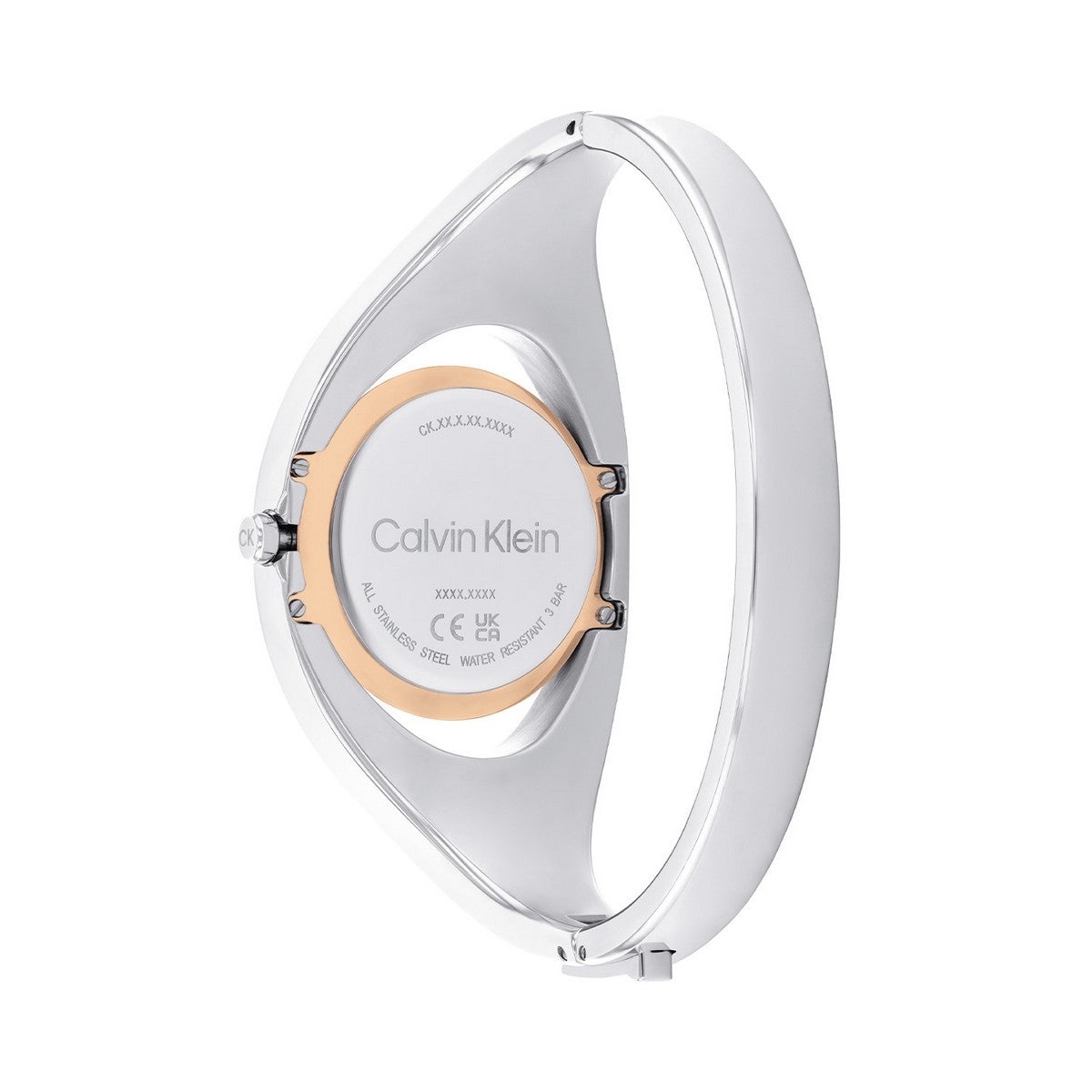 Calvin Klein Elated Dameshorloge CK25200424 Zilverkleurig 30 mm