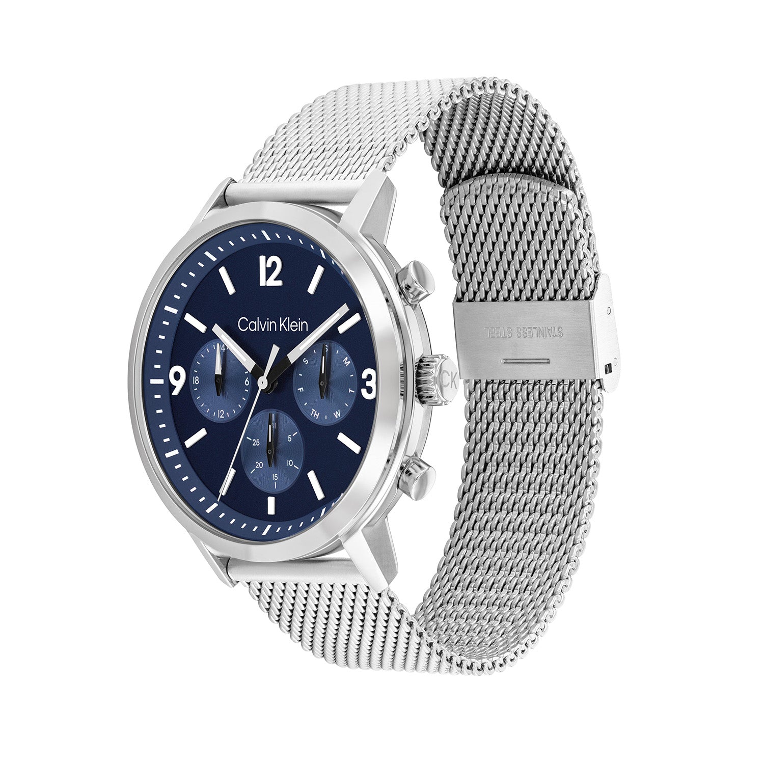 Calvin Klein Herenhorloge CK25200438 Zilverkleurig 44 mm