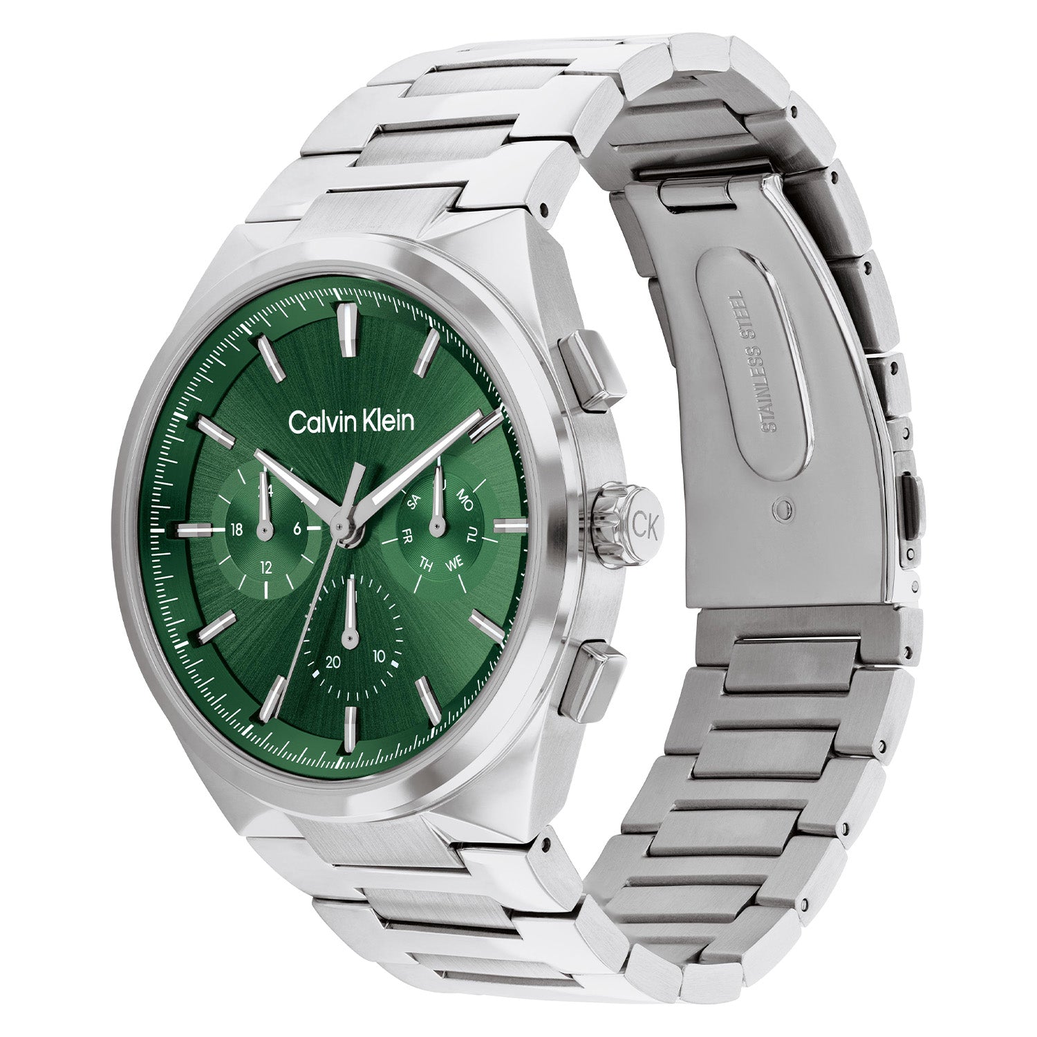 Calvin Klein Herenhorloge CK25200441 Zilverkleurig 44 mm