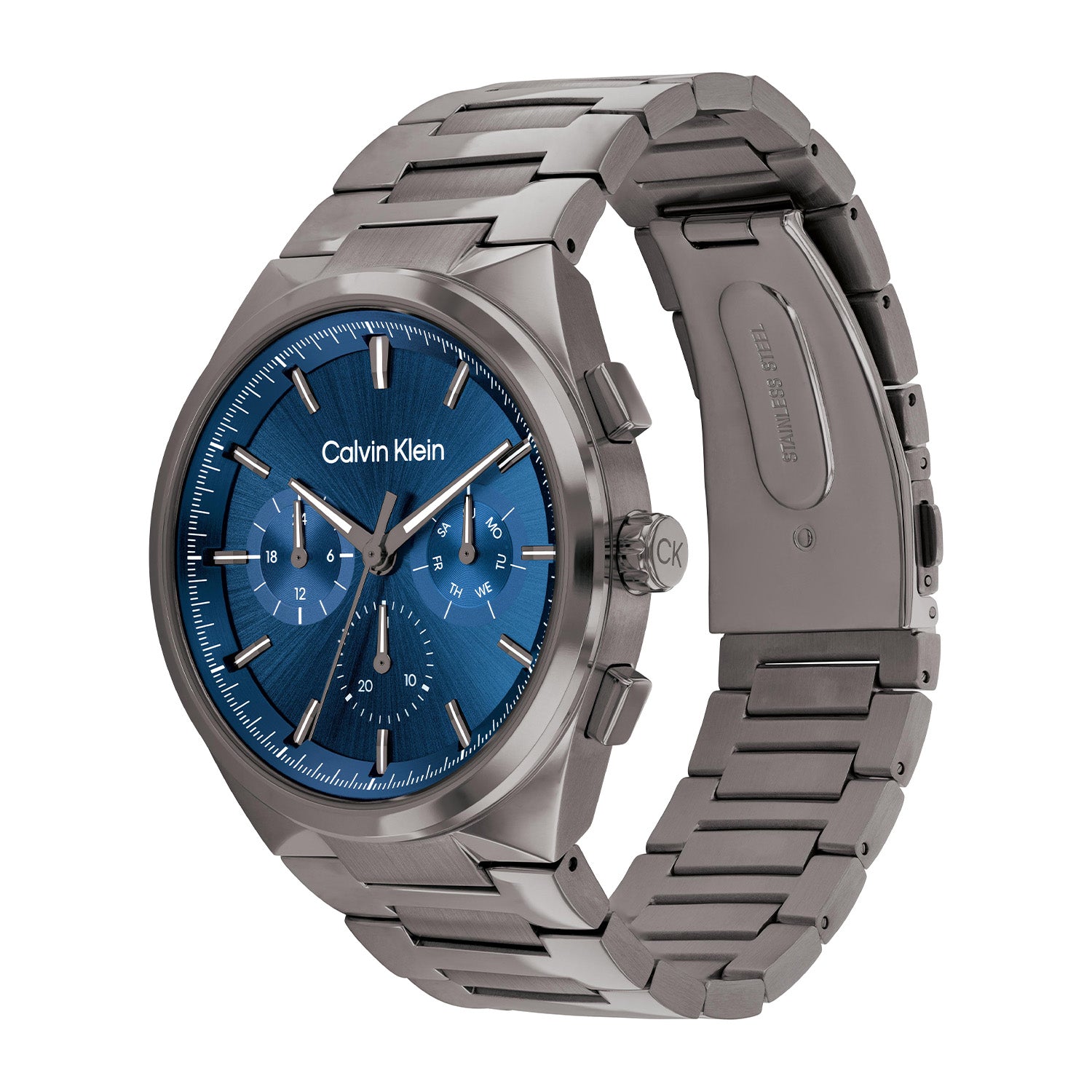 Calvin Klein Heren Horloge CK25200443 44 mm Grijs