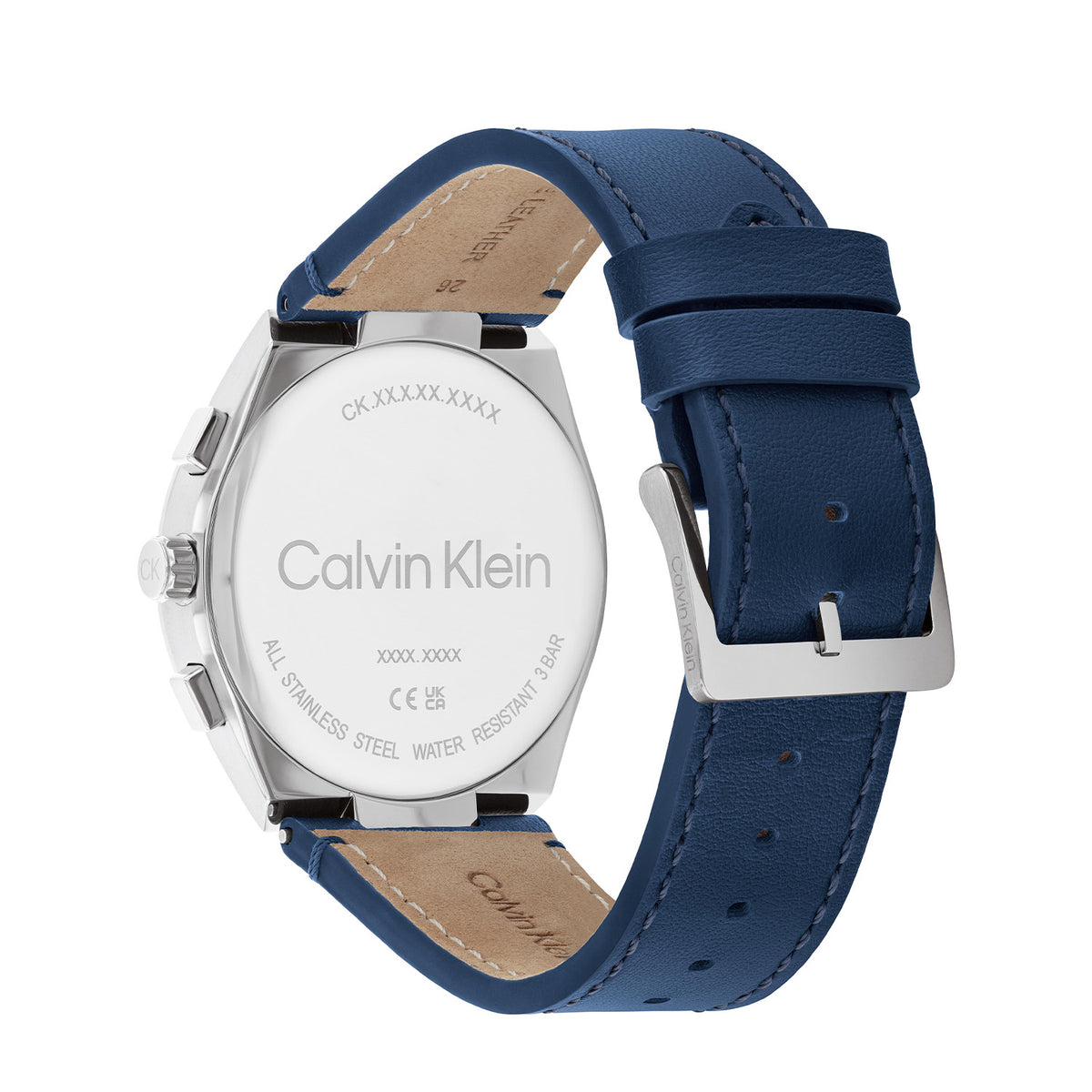 Calvin Klein Heren Horloge CK25200444 44 mm Zilverkleurig