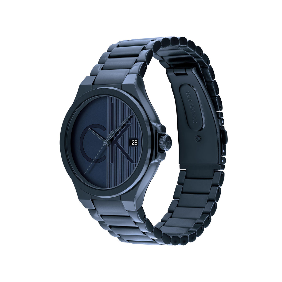 Calvin Klein Heren Horloge CK25200484 39 mm Blauw