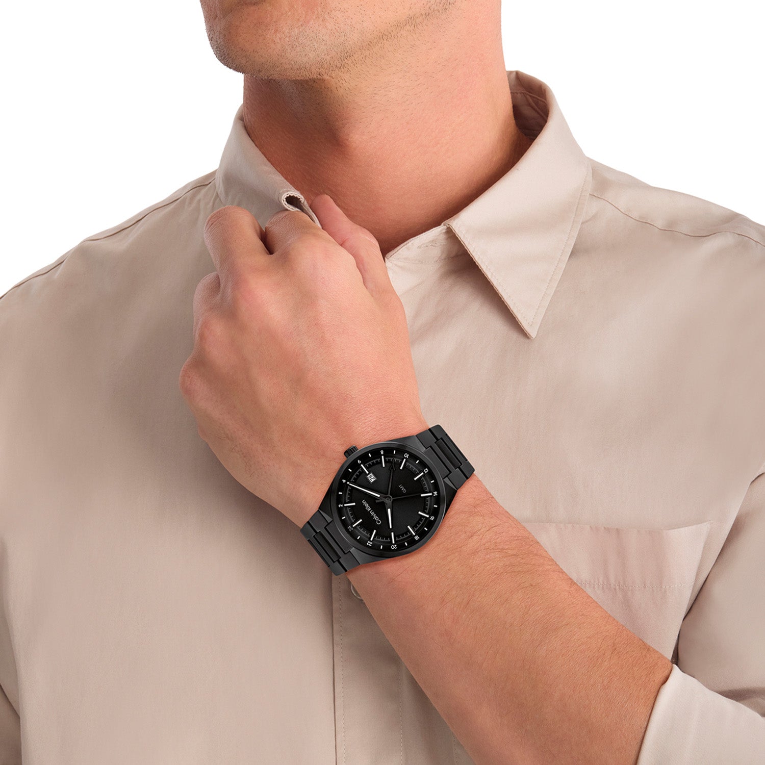 Calvin Klein Herenhorloge CK25200490 Zwart 44 mm