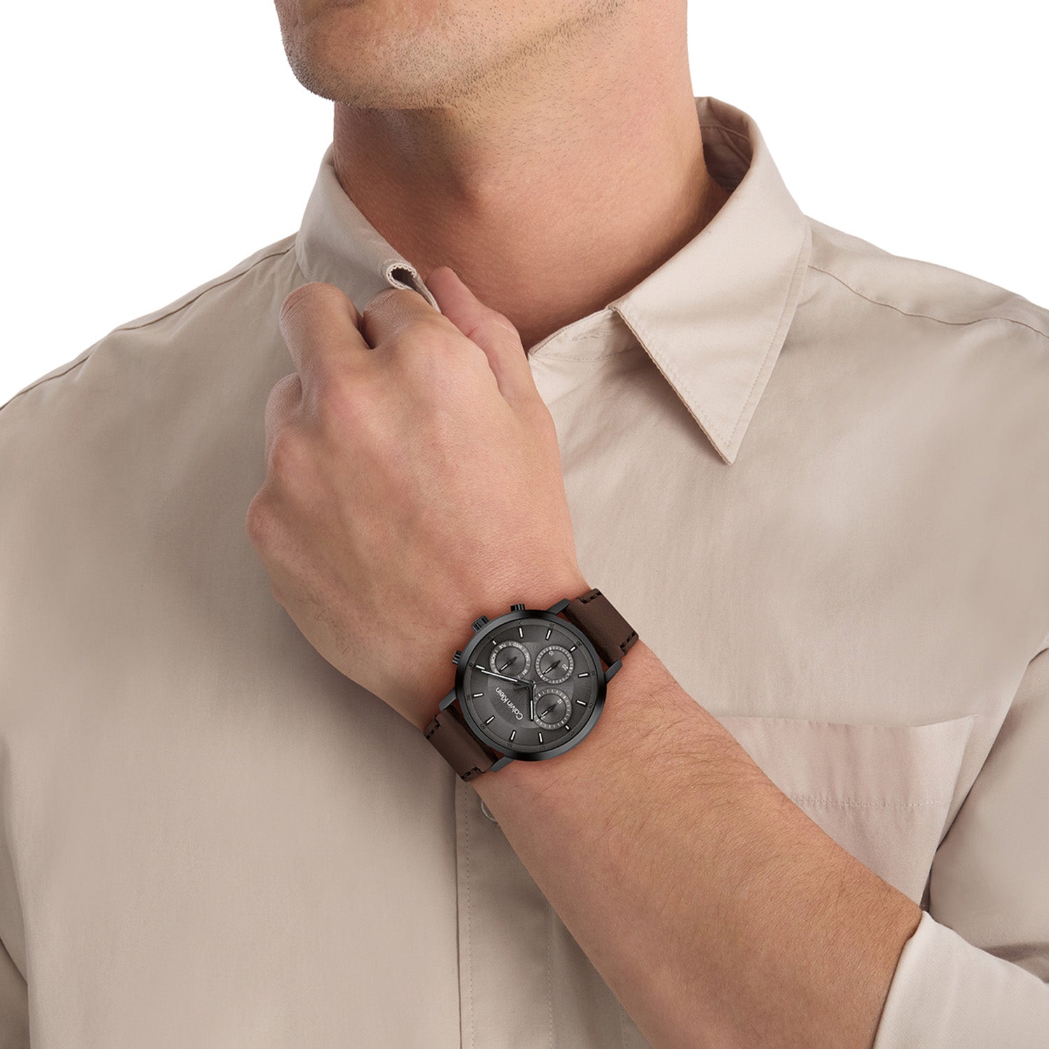 Calvin Klein Herenhorloge CK25200498 Zwart 41 mm