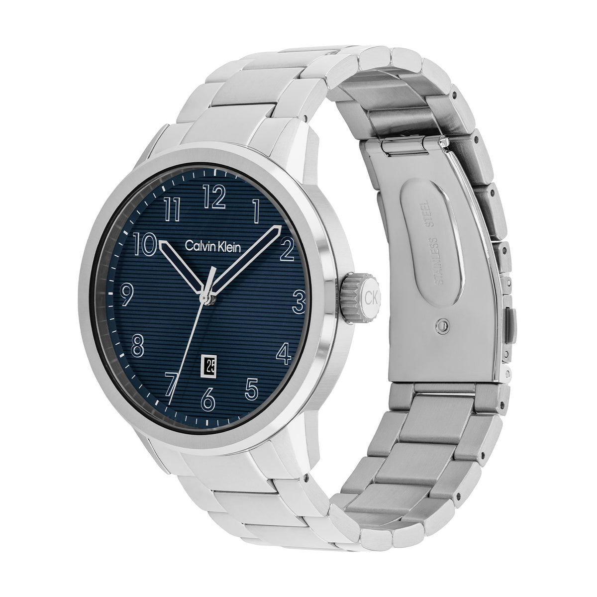 Calvin Klein Heren Horloge CK25200515 42 mm Zilverkleurig