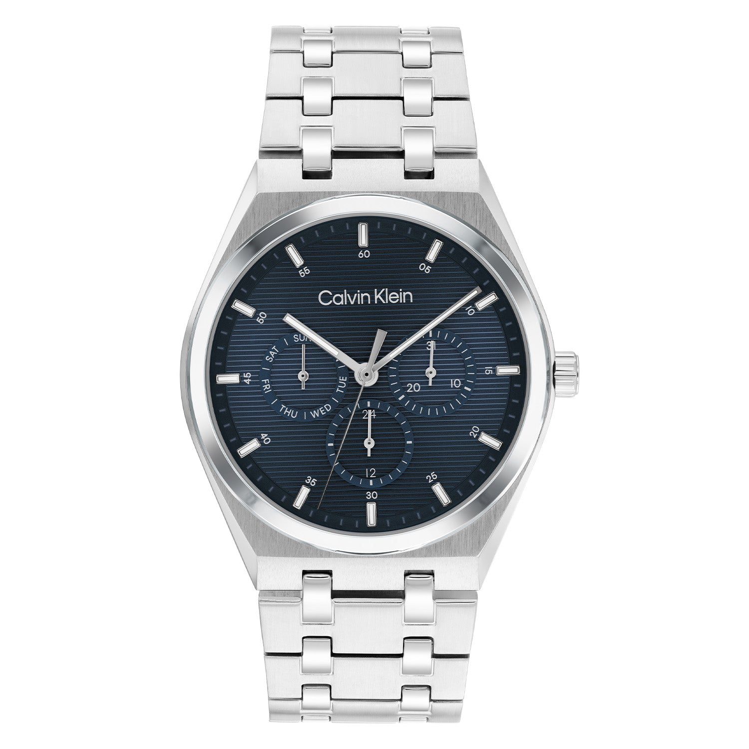 Calvin Klein Heren Horloge CK25200520 39 mm Zilverkleurig
