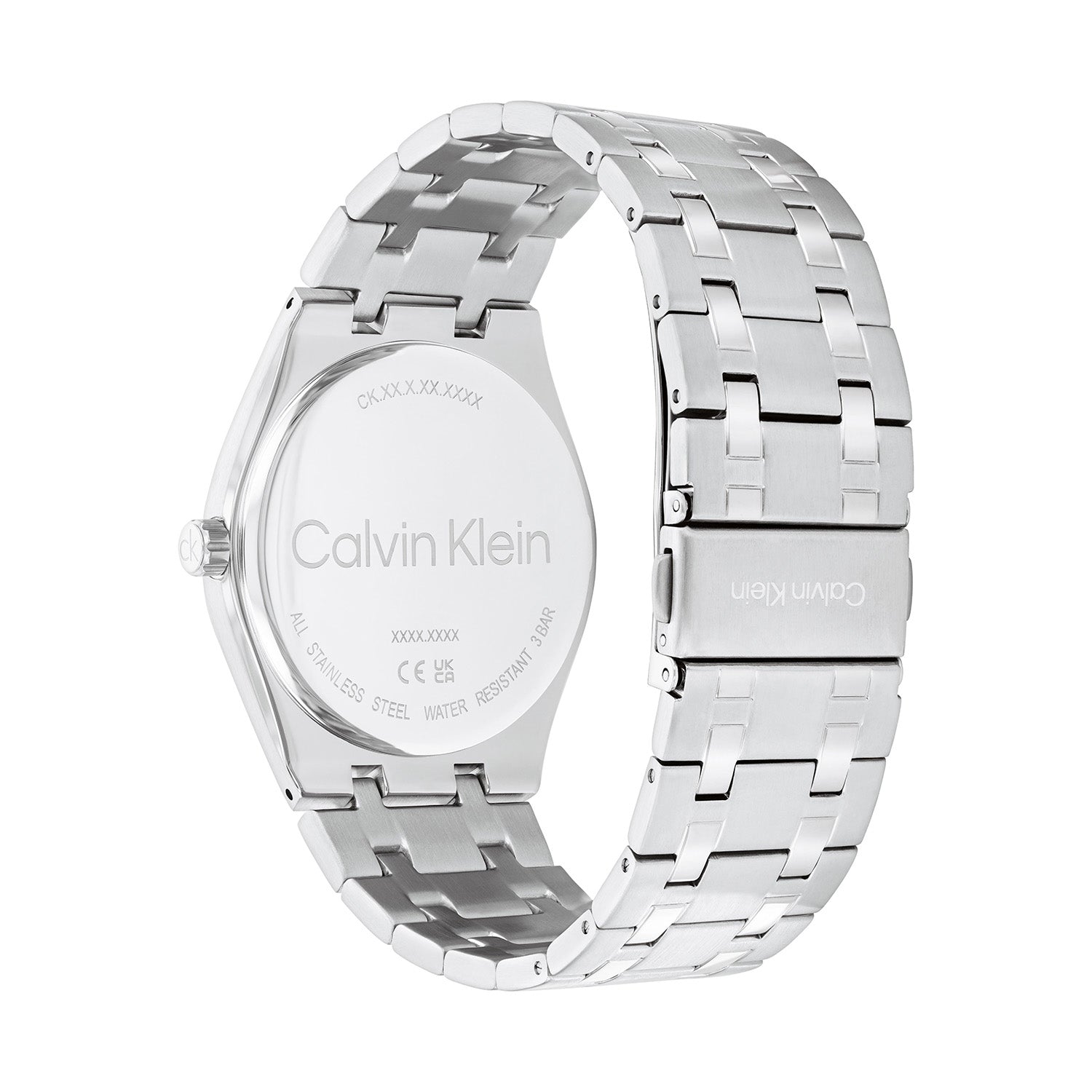Calvin Klein Heren Horloge CK25200520 39 mm Zilverkleurig
